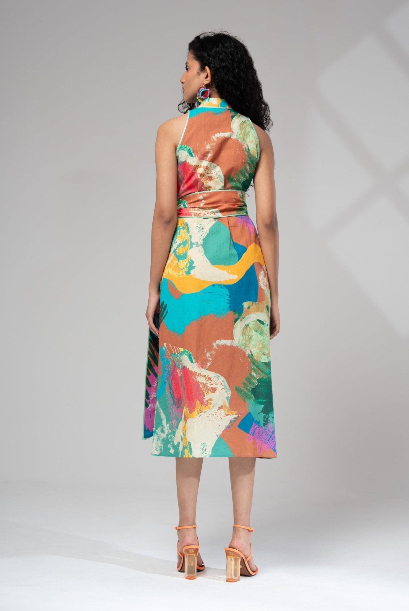 Bay Tie Up Dress - CiceroniDressesAdvait