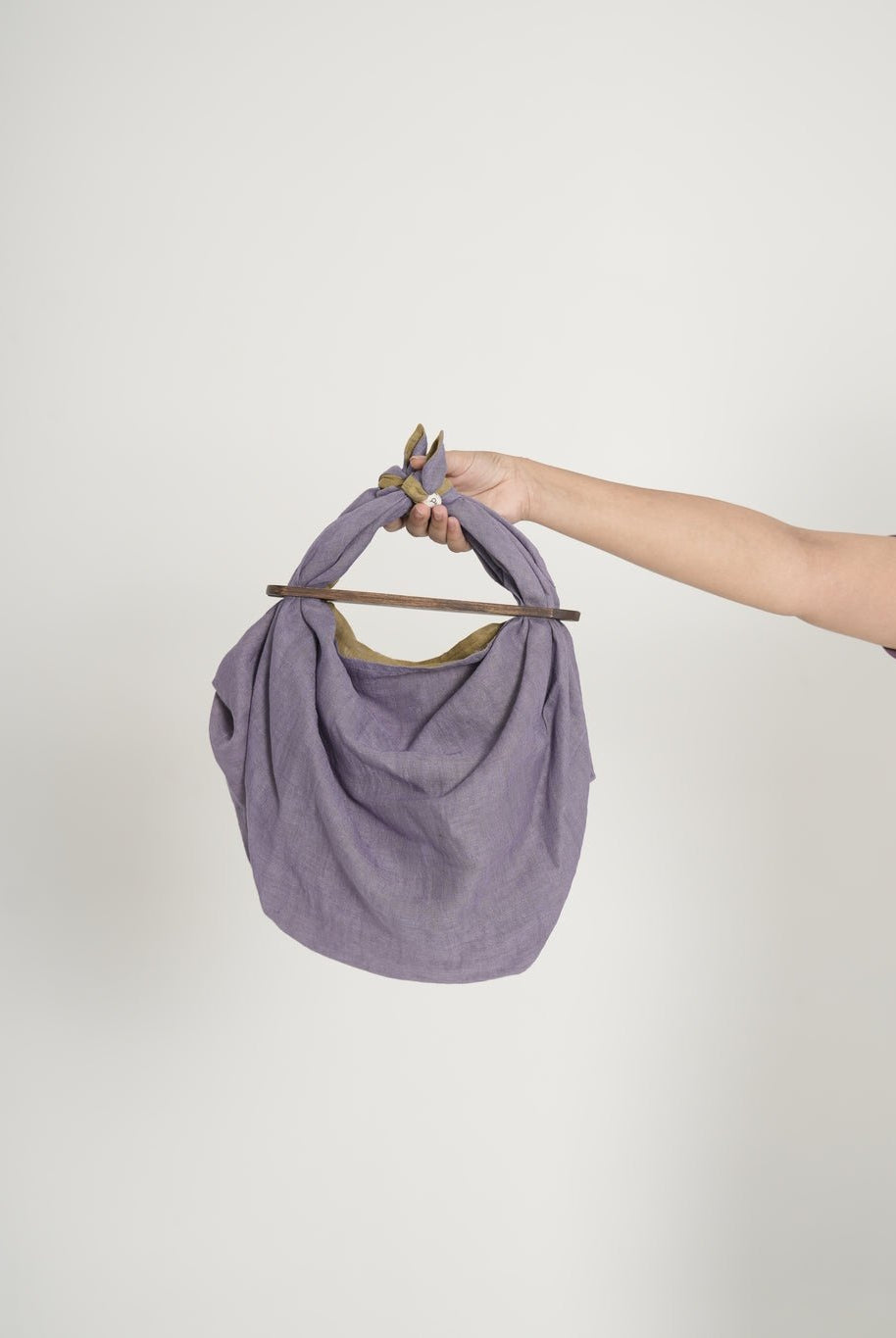 Beach Bag - Purple Rose - CiceroniBagsPaeony