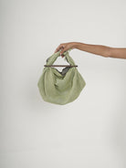 Beach Bag - Sea Green - CiceroniBagsPaeony