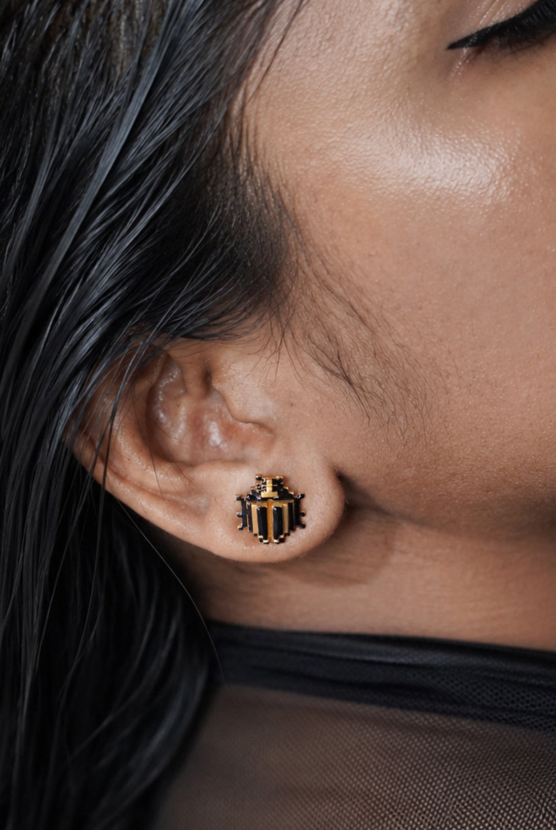 Beetles Earring Studs Small - CiceroniEarringsNO.NA.MÈ