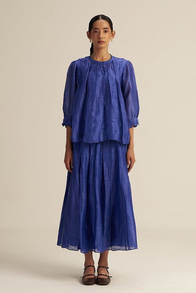 Bella Set - Blue - CiceroniSkirt SetGaach