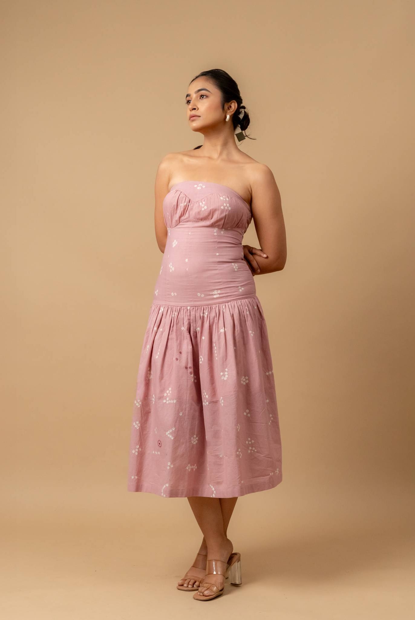 Bellblush Bandhani Dress - CiceroniDressesDoodlage