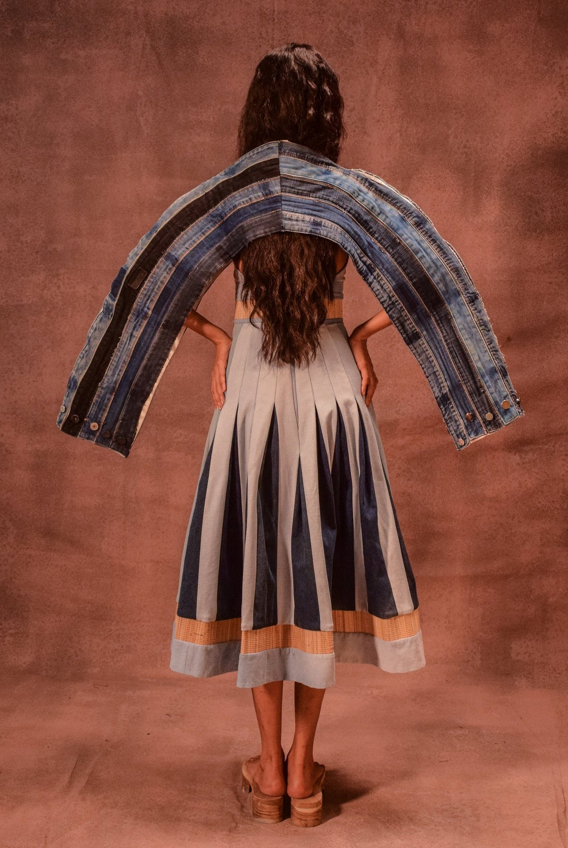 Belt Circle Cape - CiceroniJacketsAnam Husain