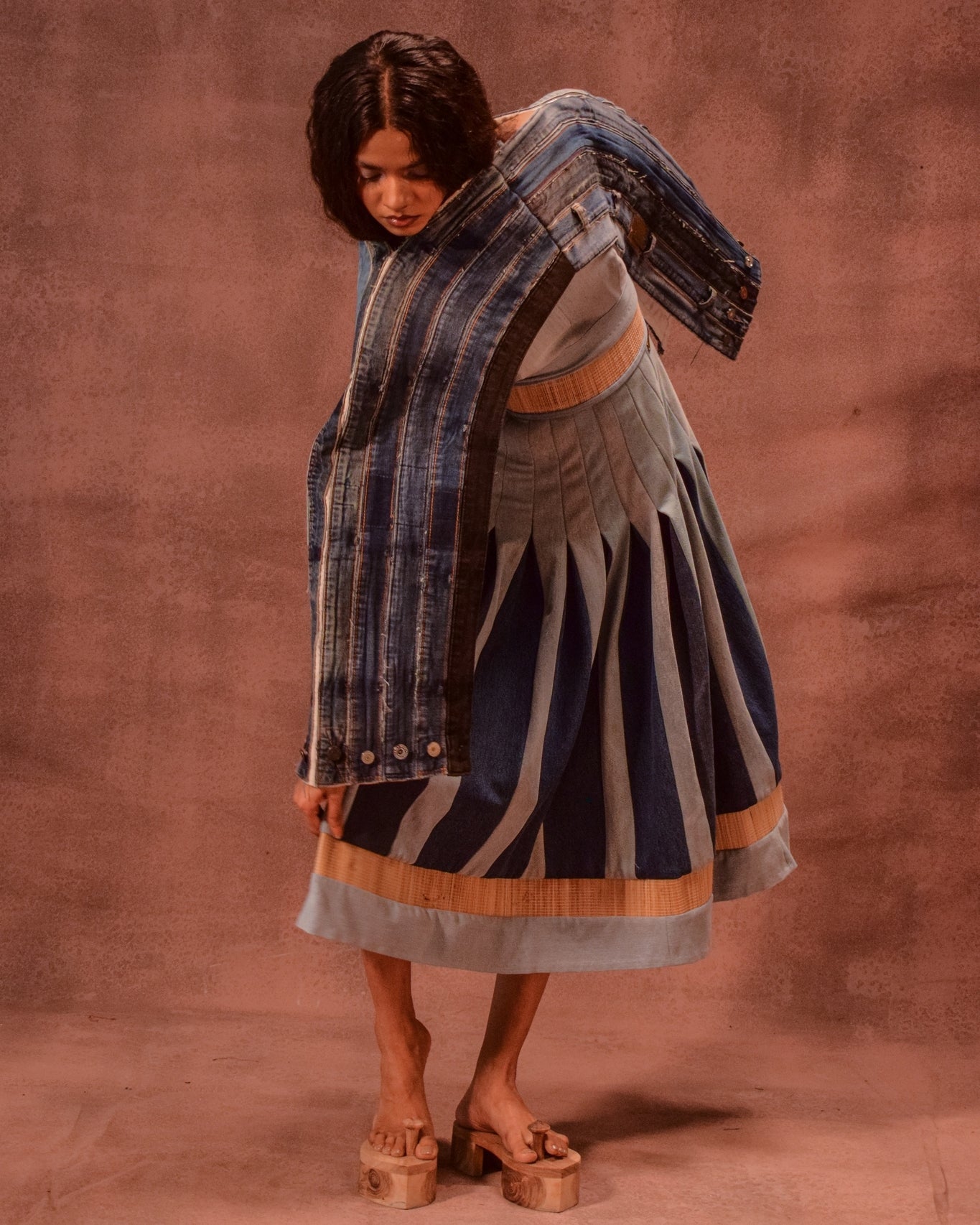 Belt Circle Cape - CiceroniJacketsAnam Husain