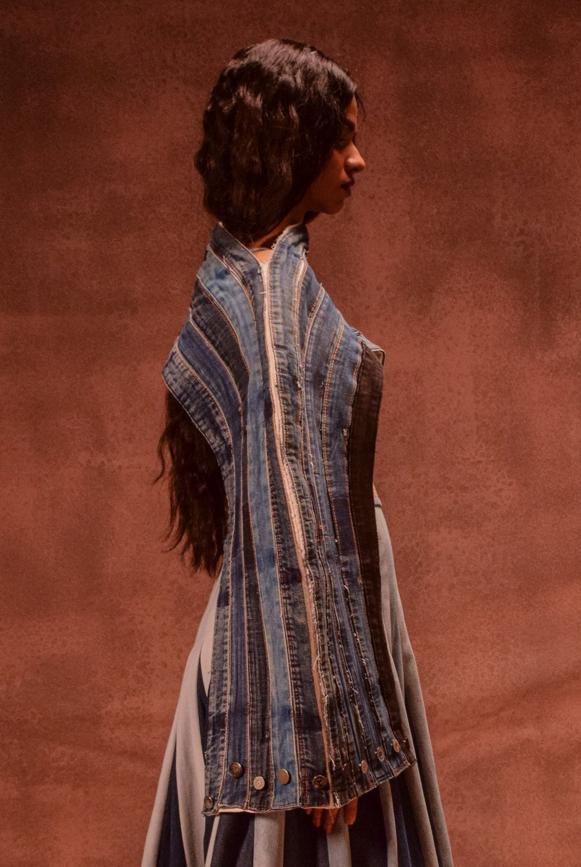 Belt Circle Cape - CiceroniJacketsAnam Husain