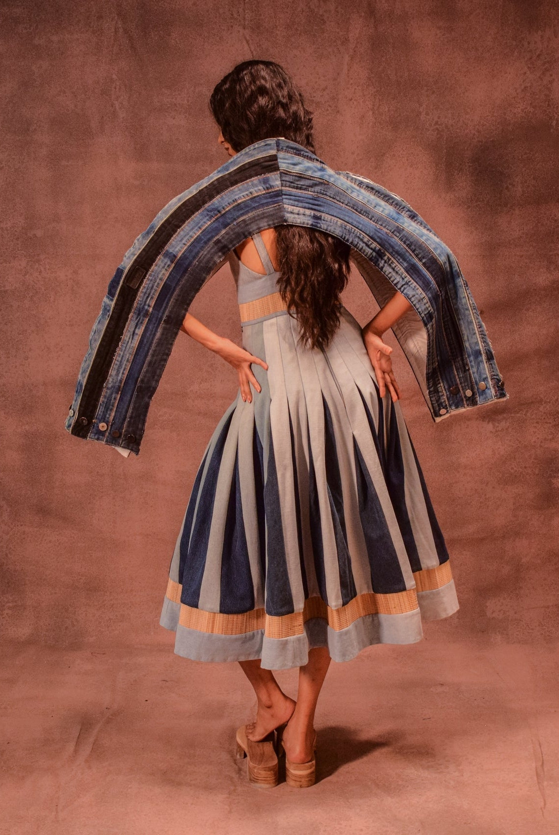 Belt Circle Cape - CiceroniJacketsAnam Husain