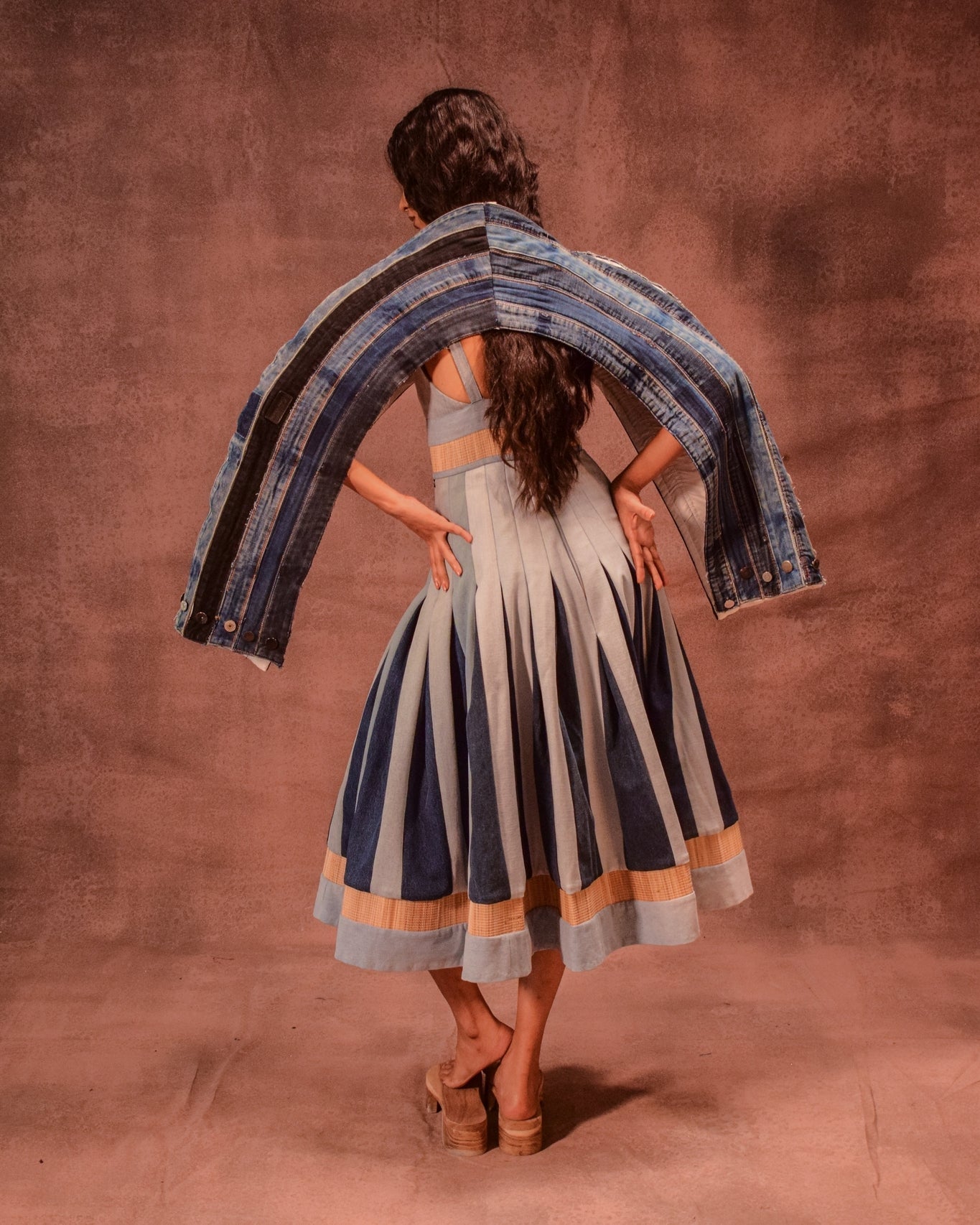 Belt Circle Cape - CiceroniJacketsAnam Husain