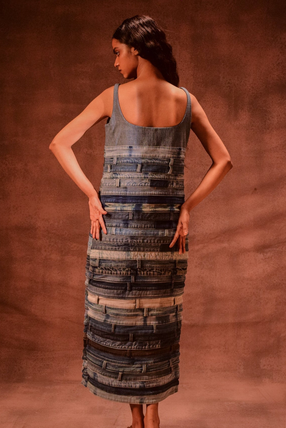 Belted Artisanal Dress - CiceroniDressesAnam Husain