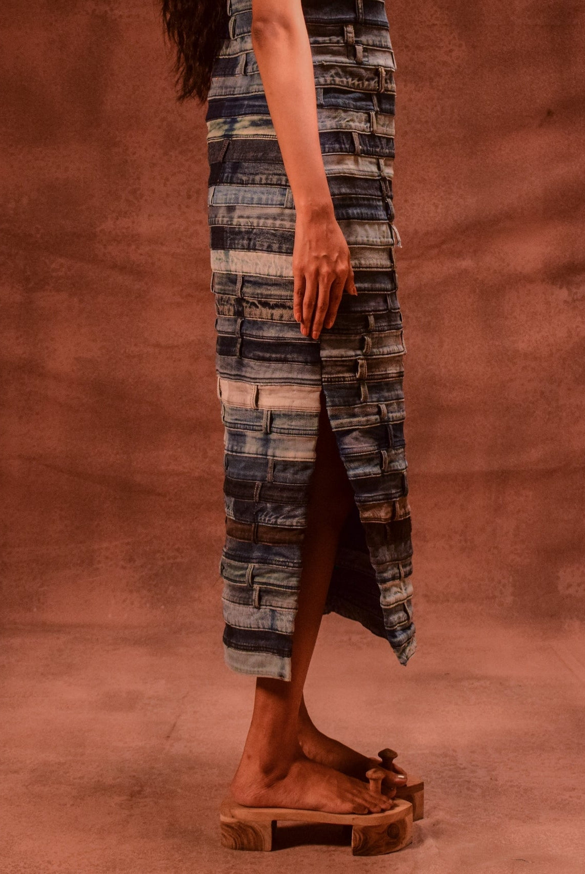 Belted Artisanal Dress - CiceroniDressesAnam Husain