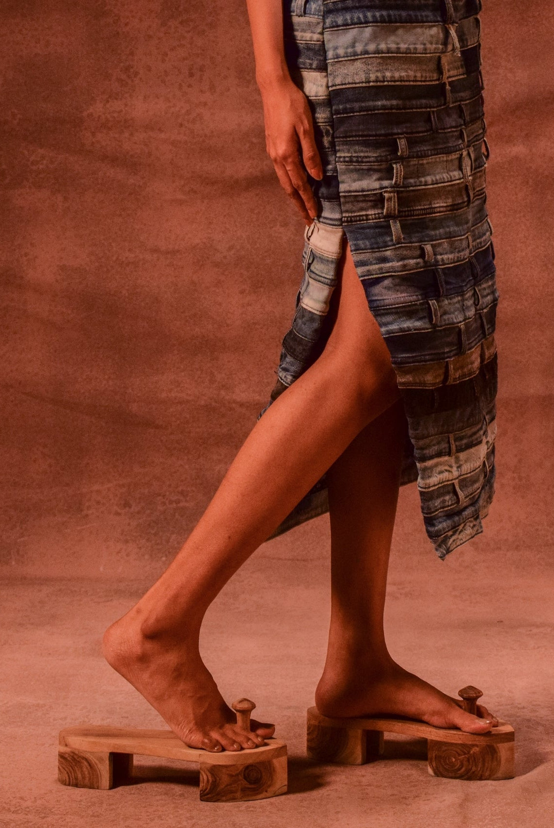 Belted Artisanal Dress - CiceroniDressesAnam Husain