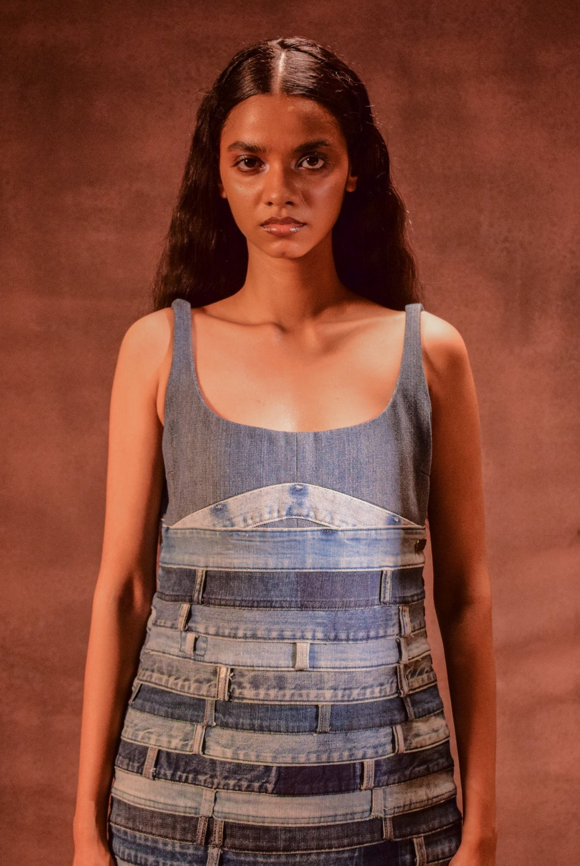 Belted Artisanal Dress - CiceroniDressesAnam Husain