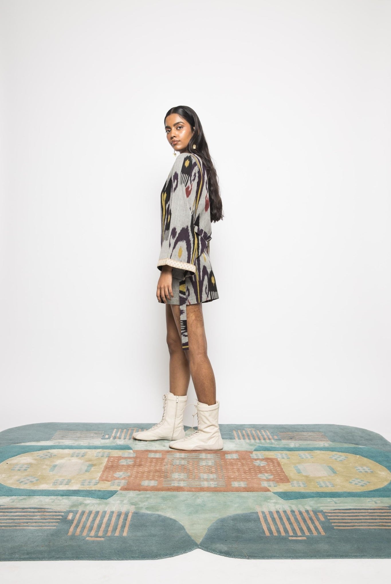 Belted Holiday Mini Dress - CiceroniDressesAnushé Pirani