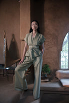 Berlin Shawl Collar Top - CiceroniTopsThe Terra Tribe