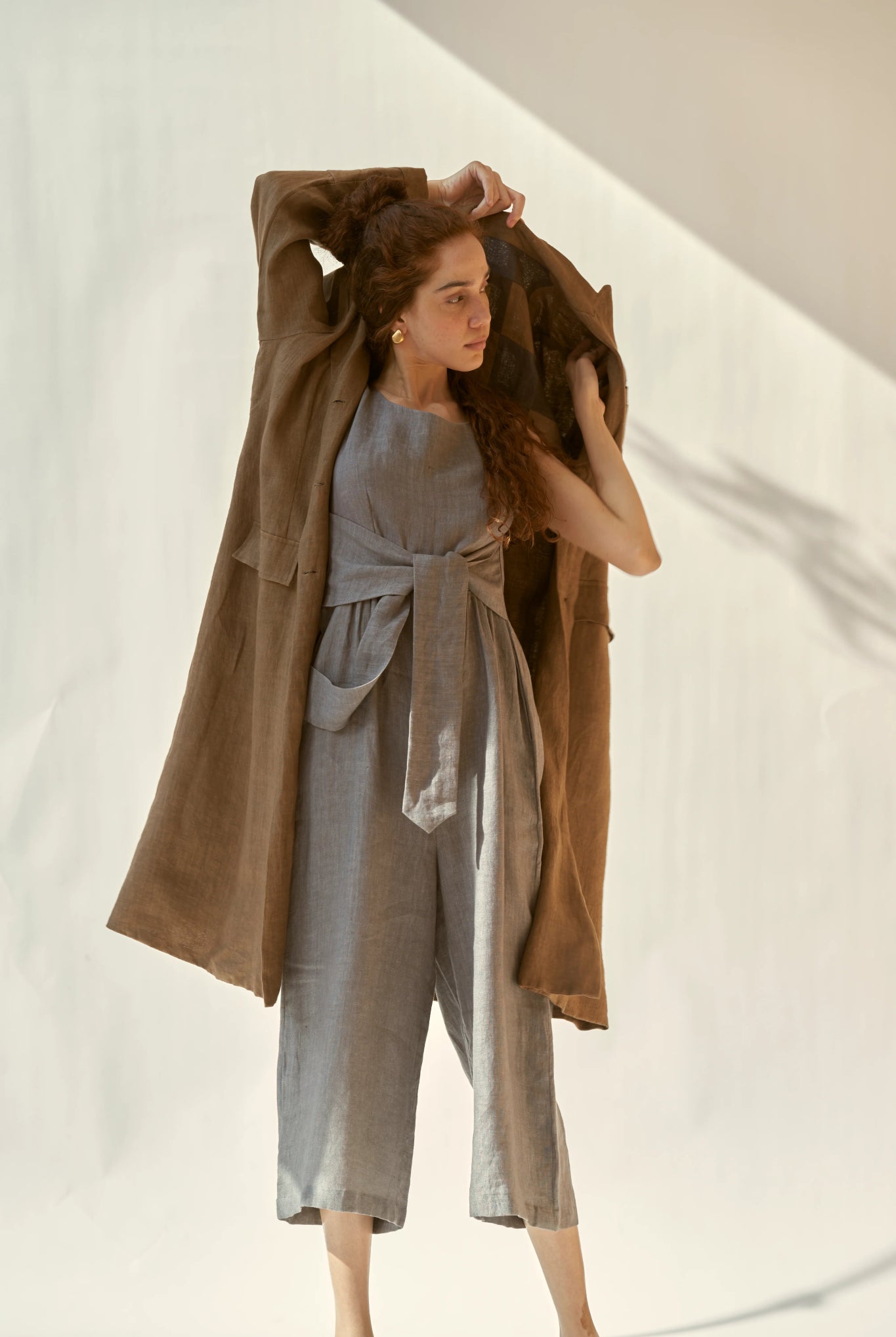 Beyond Basic - Ash Grey - CiceroniJumpsuitPaeony