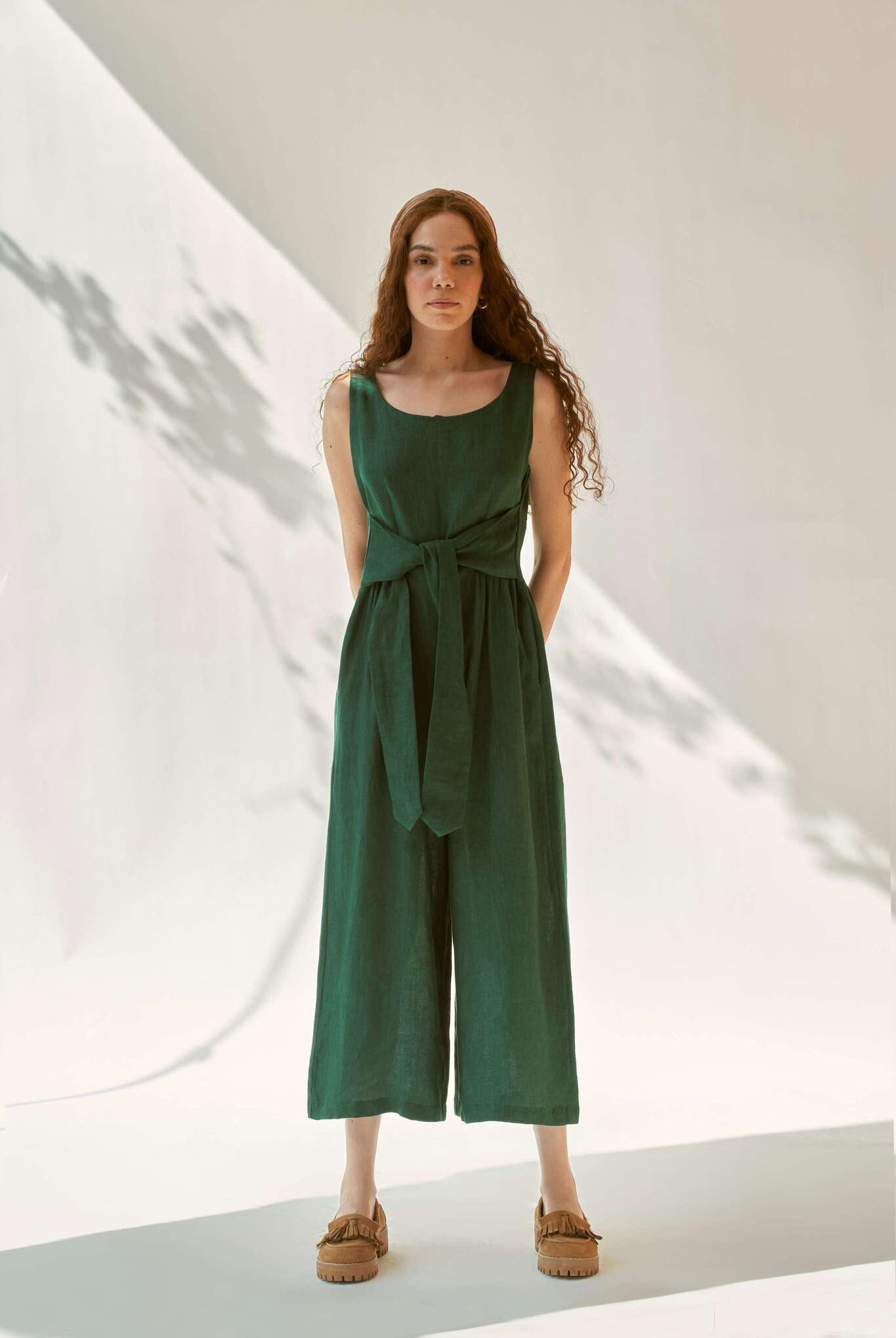 Beyond Basic - Evergreen - CiceroniJumpsuitPaeony