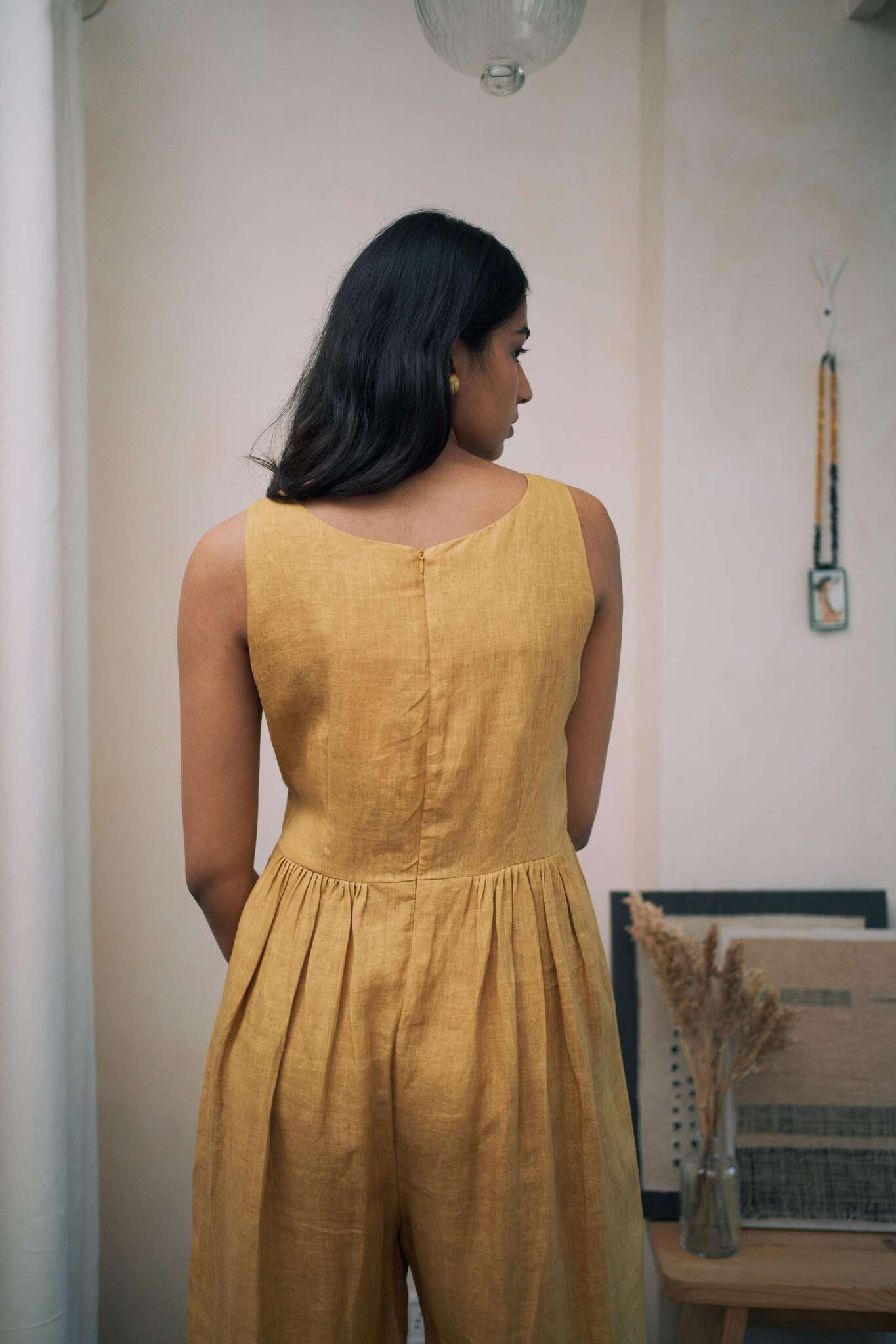 Beyond Basic - Mustard - CiceroniJumpsuitPaeony