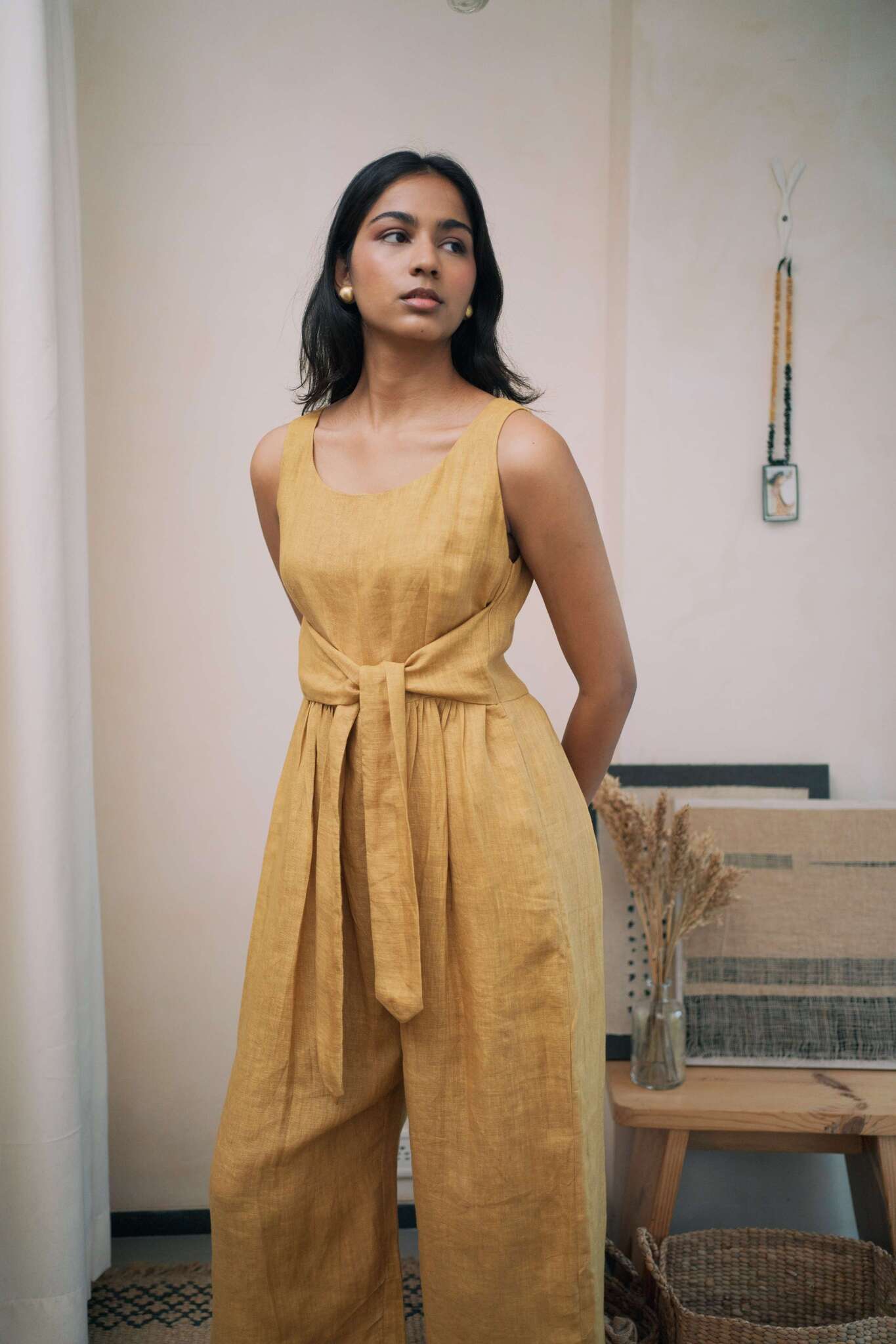 Beyond Basic - Mustard - CiceroniJumpsuitPaeony