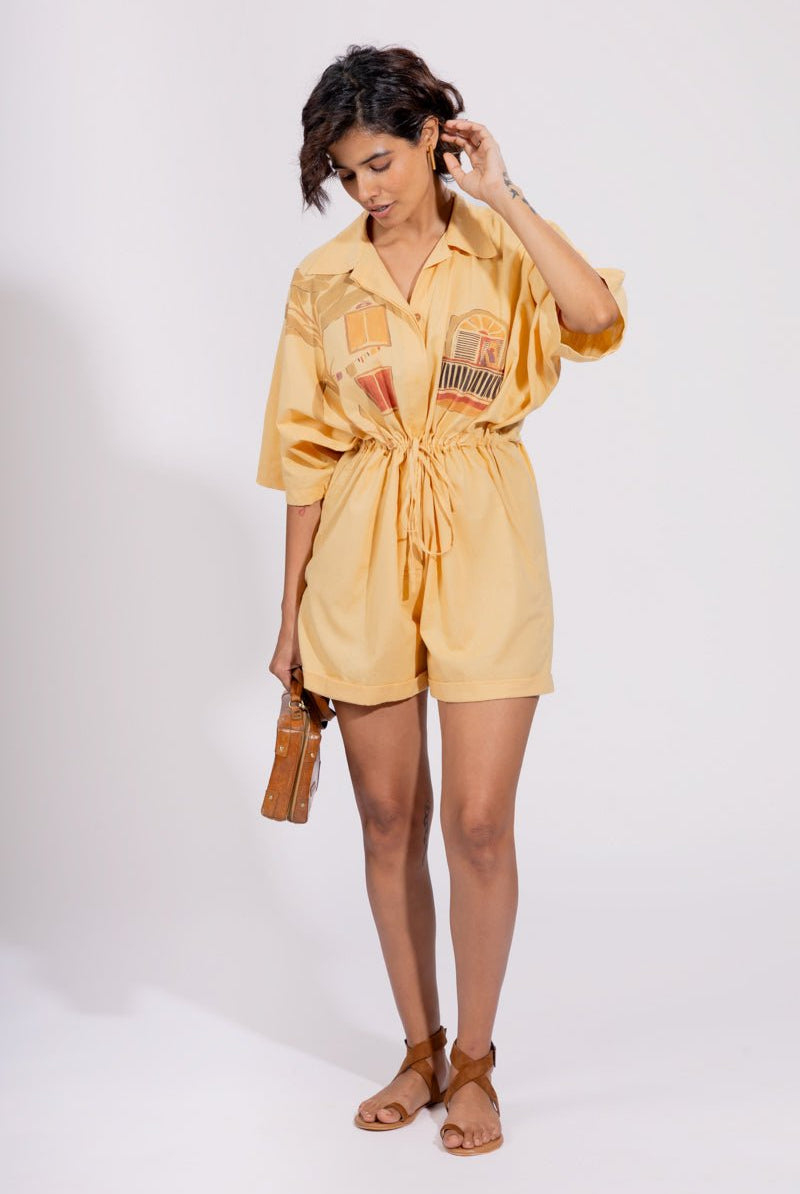 Bhaat Playsuit - CiceroniJumpsuitAsaii