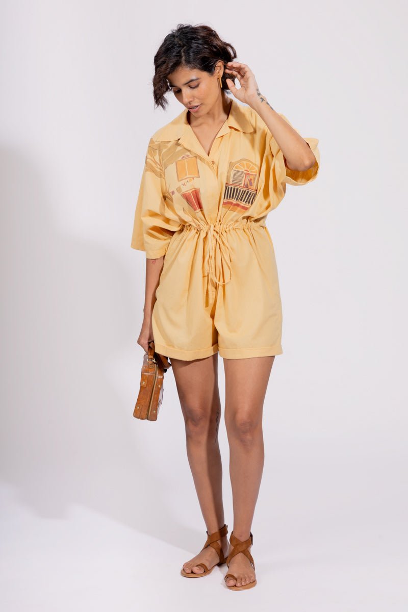 Bhaat Playsuit - CiceroniJumpsuitAsaii