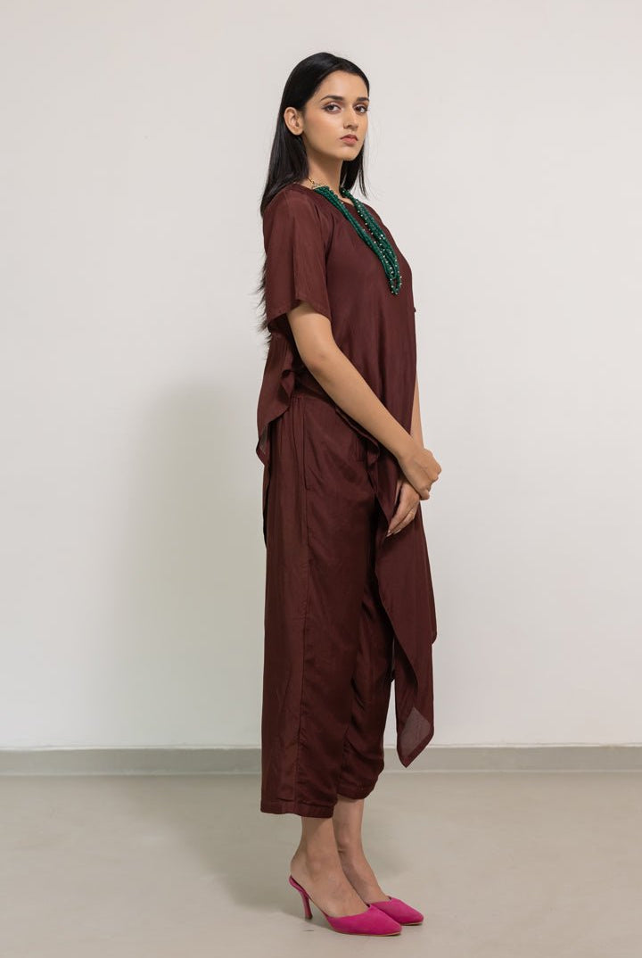 Bhaavini Asymetric Co - ord Set - CiceroniKurta Set, Festive WearSilai Studio
