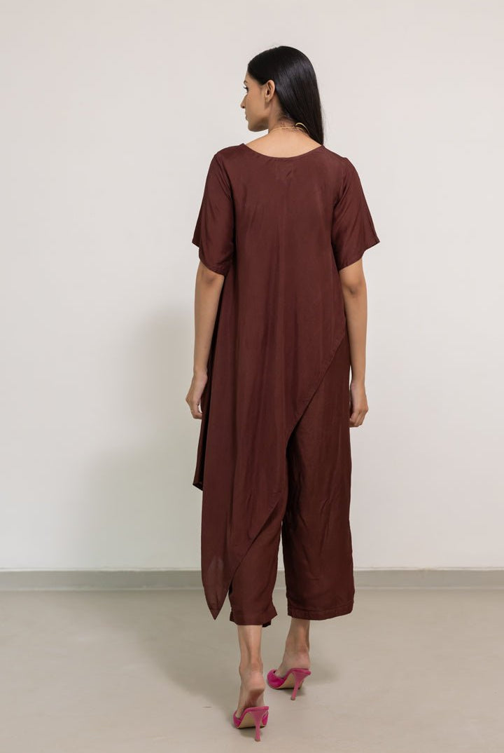 Bhaavini Asymetric Co - ord Set - CiceroniKurta Set, Festive WearSilai Studio