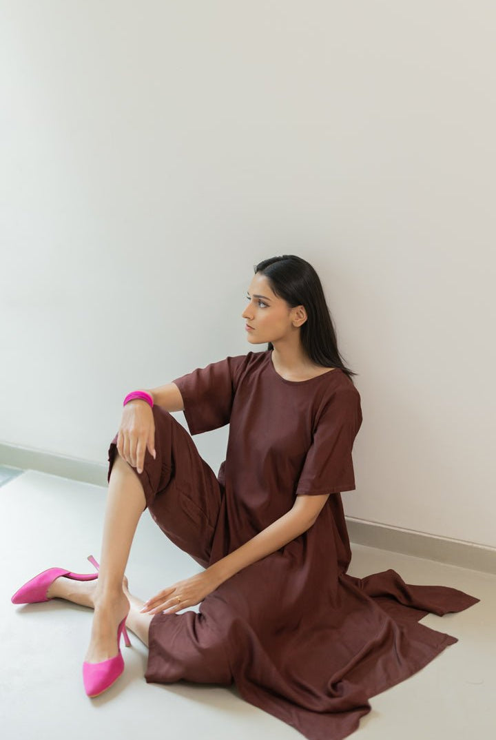 Bhaavini Asymetric Co - ord Set - CiceroniKurta Set, Festive WearSilai Studio
