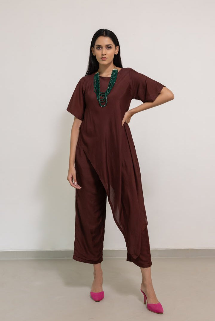 Bhaavini Asymetric Co - ord Set - CiceroniKurta Set, Festive WearSilai Studio