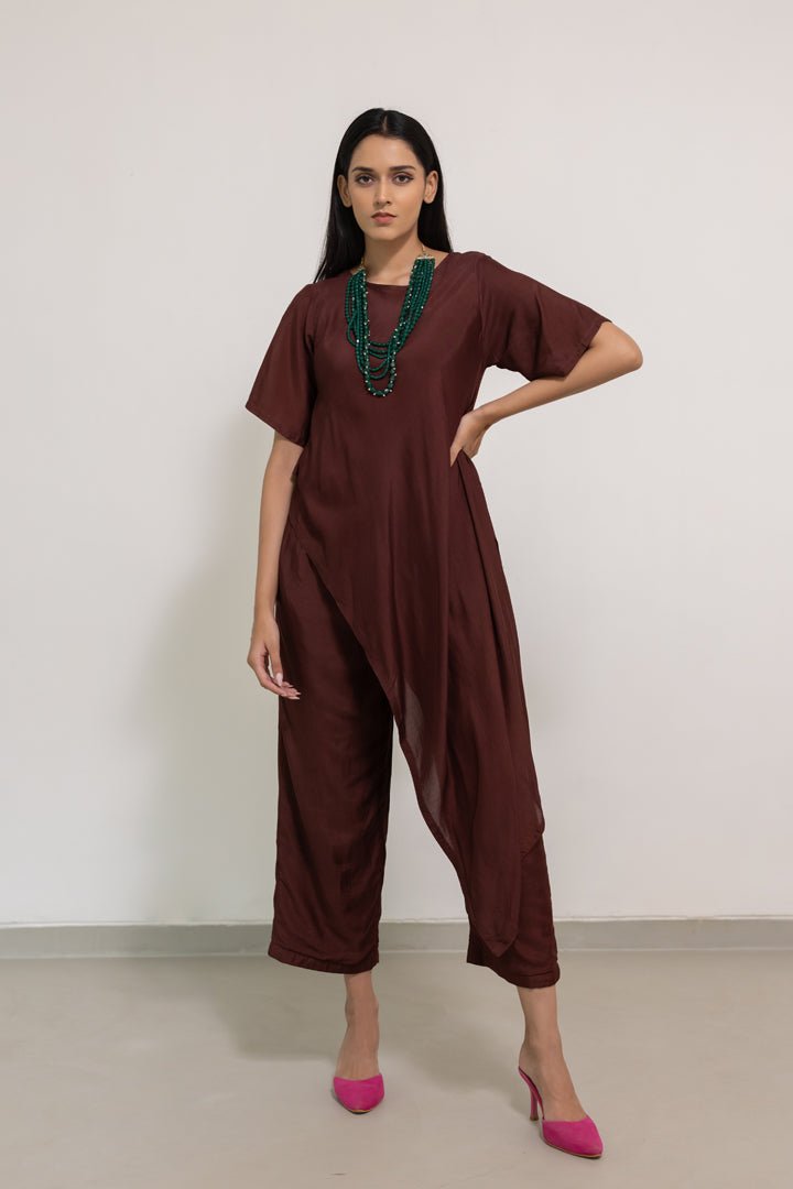 Bhaavini Asymetric Co - ord Set - CiceroniKurta Set, Festive WearSilai Studio