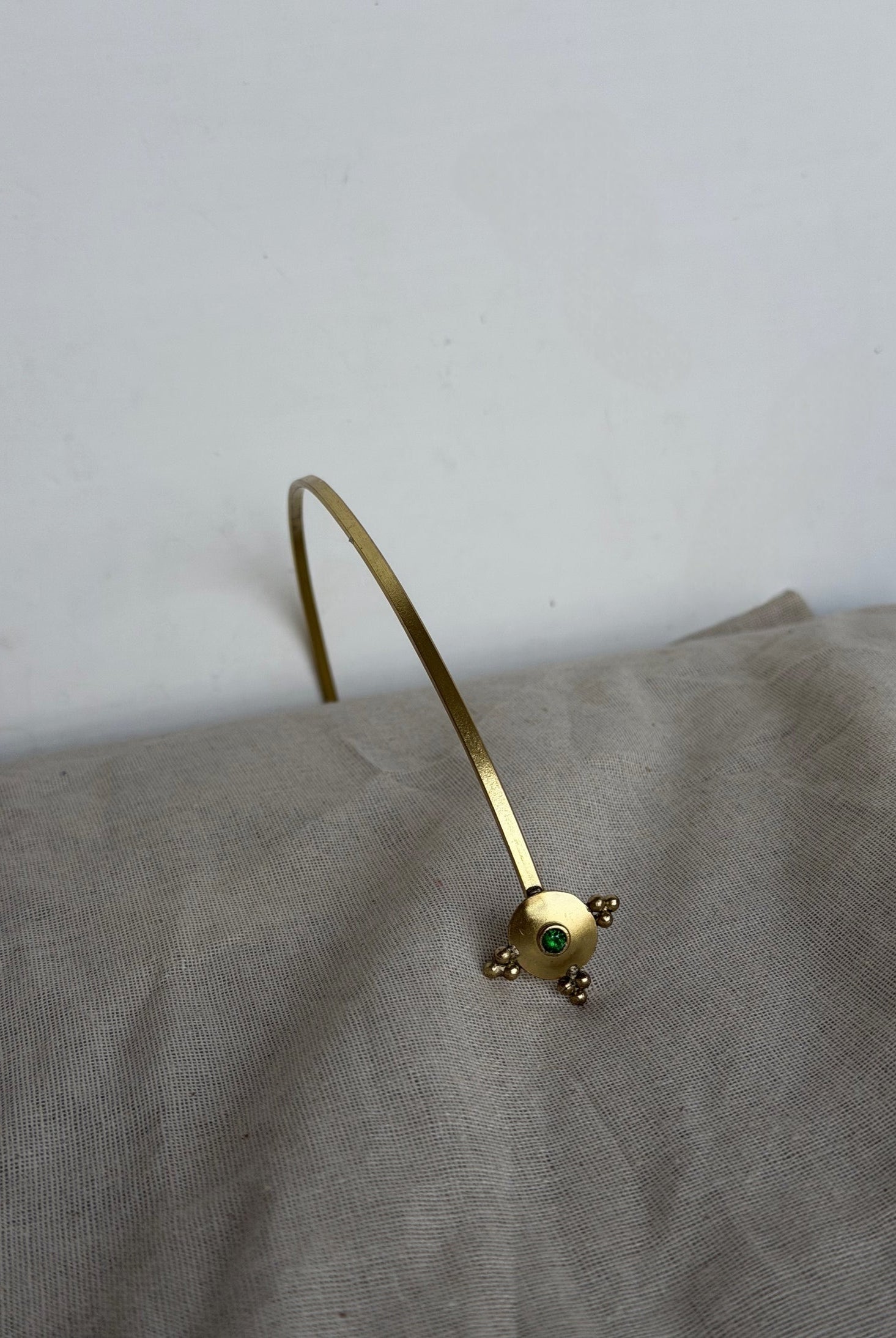 Bindi (Green stone) - Head gear - CiceroniHair AccessoriesBy Nirjari