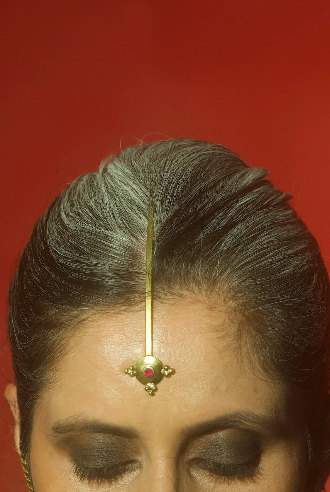 Bindi (Pink stone) - Head gear - CiceroniHair AccessoriesBy Nirjari