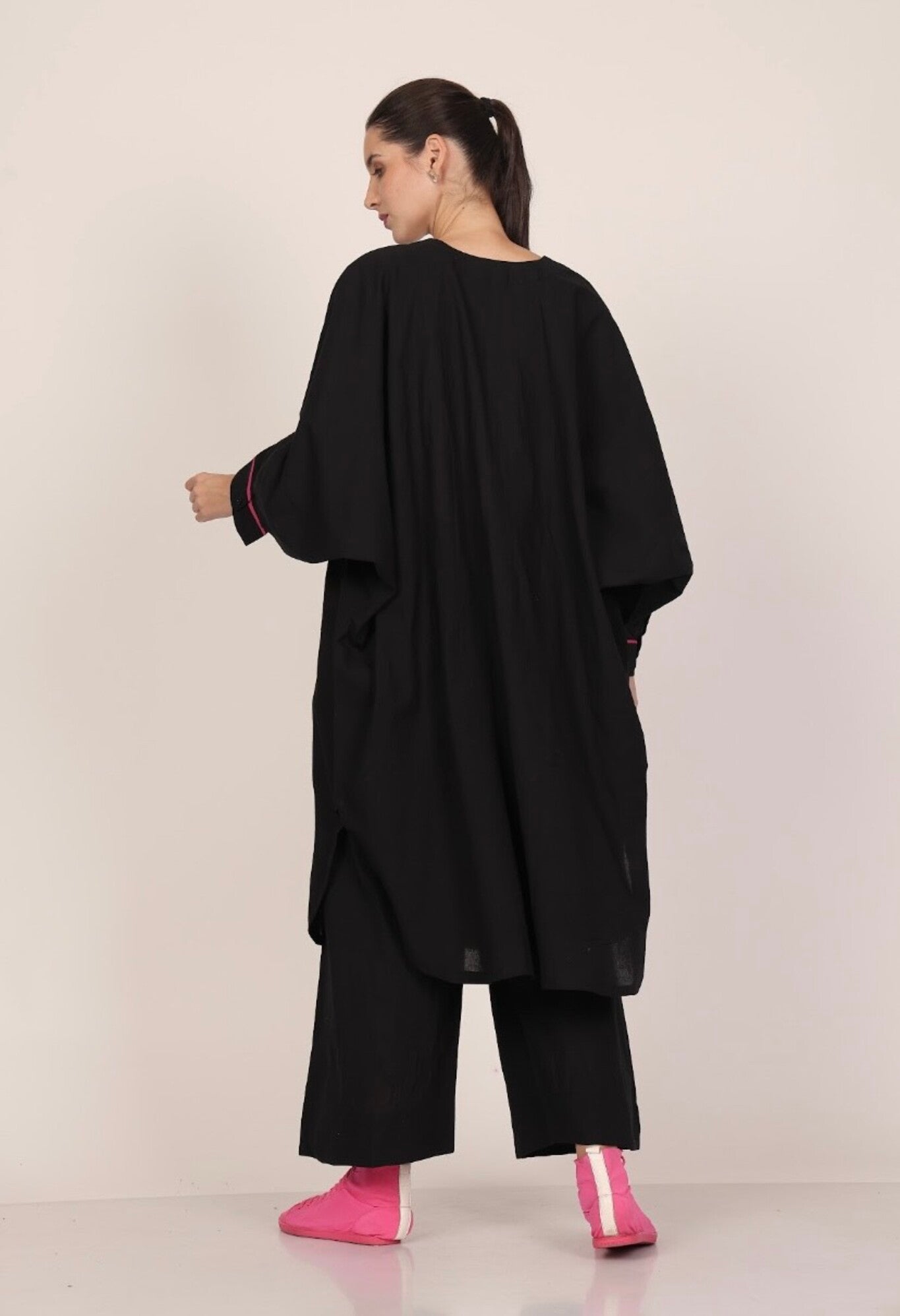 Bindu Co - ord Set - Black - CiceroniKurta Set, Everyday WearSheetal Joshi Verma