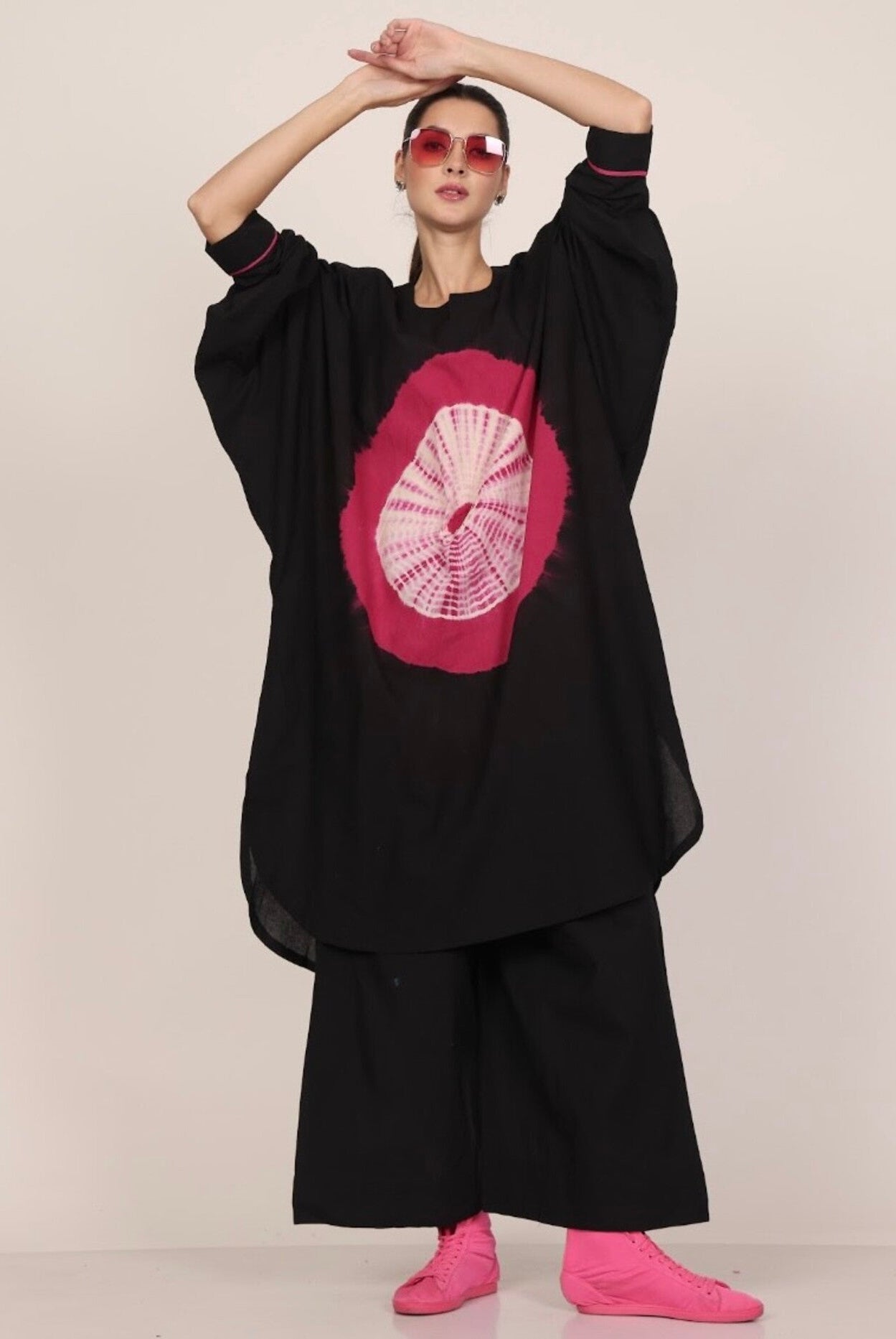 Bindu Co - ord Set - Black - CiceroniKurta Set, Everyday WearSheetal Joshi Verma