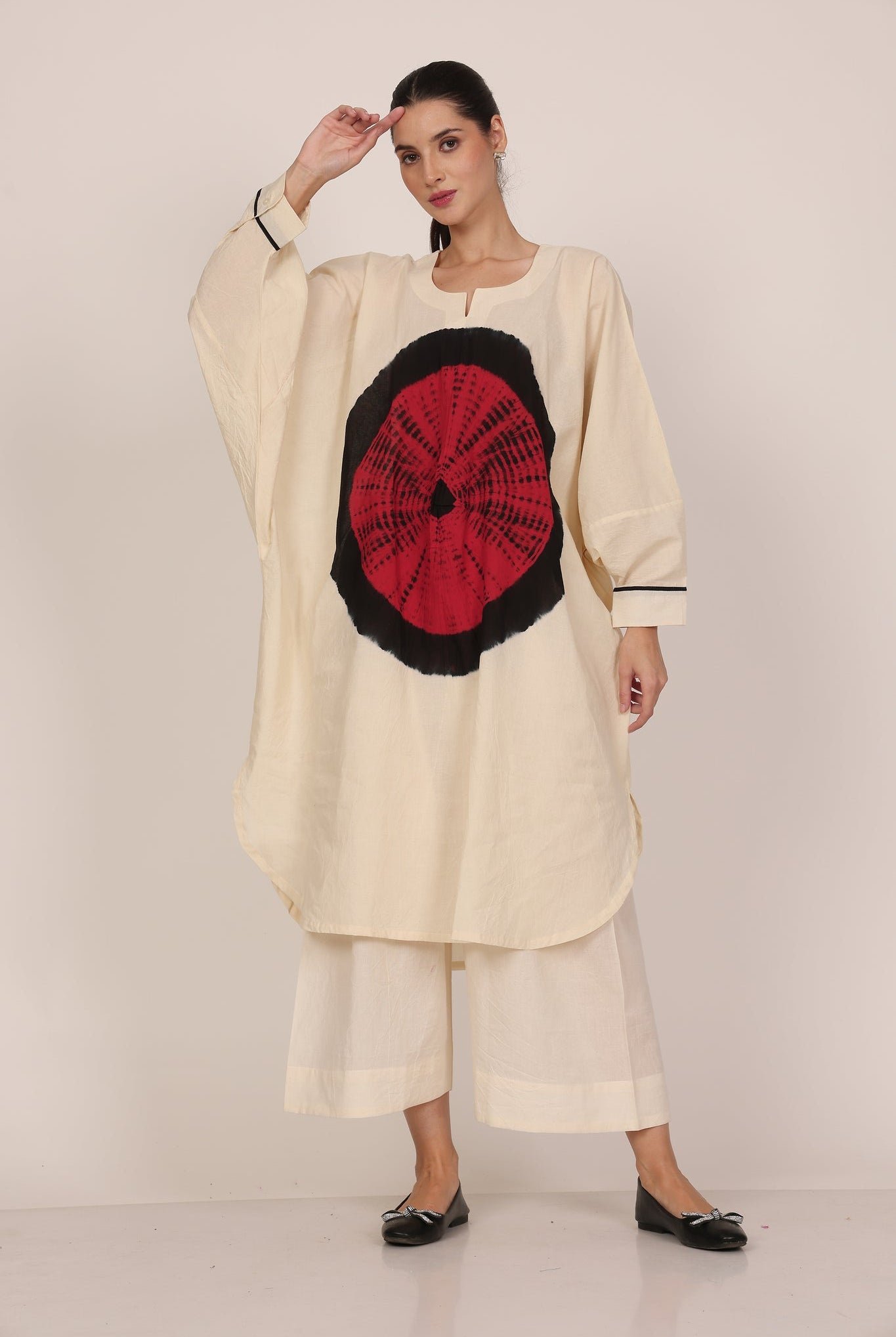 Bindu Co - ord Set - Off - White - CiceroniKurta Set, Everyday WearSheetal Joshi Verma