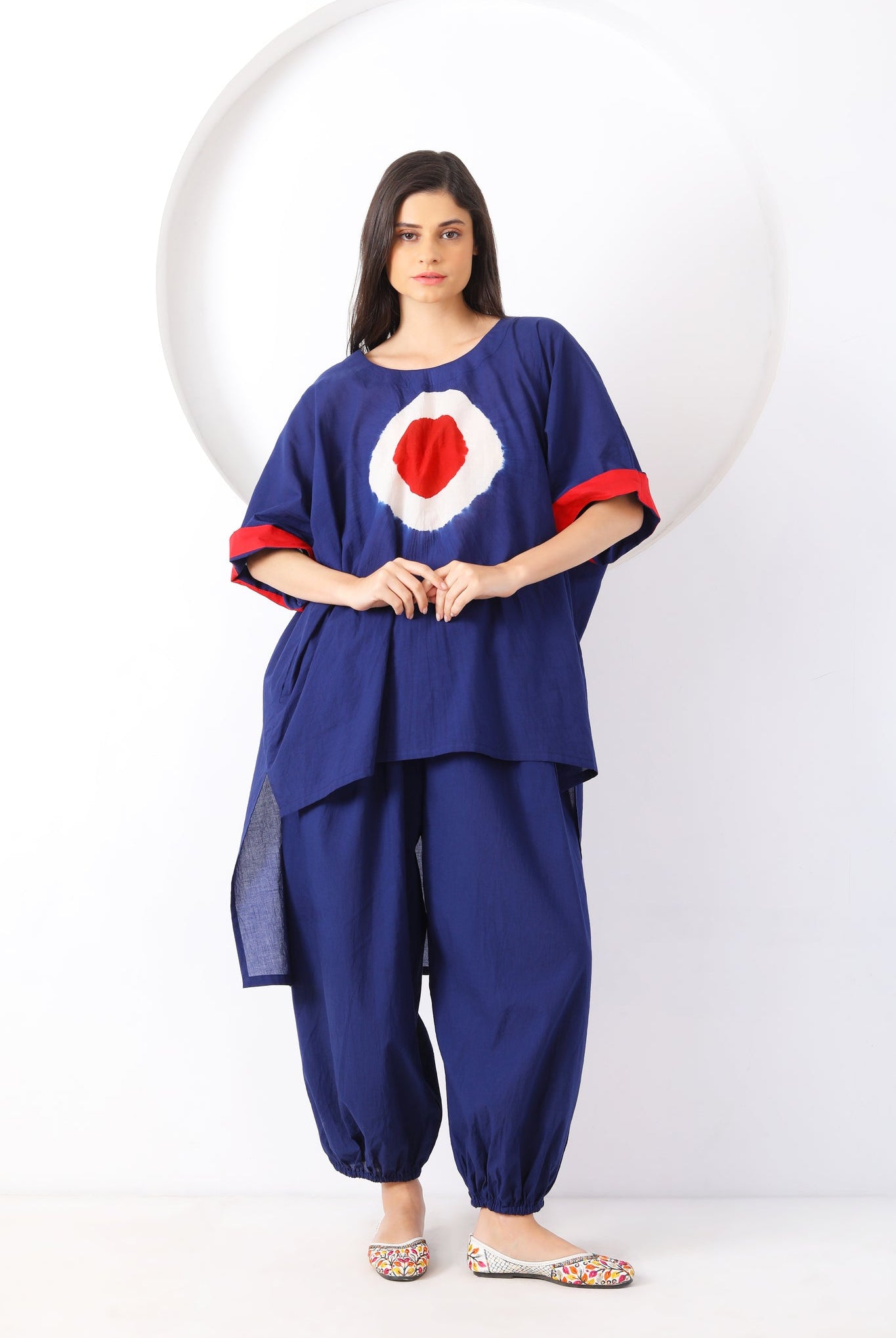 Bindu Set LS - Indigo Blue - CiceroniKurta Set, Everyday WearSheetal Joshi Verma