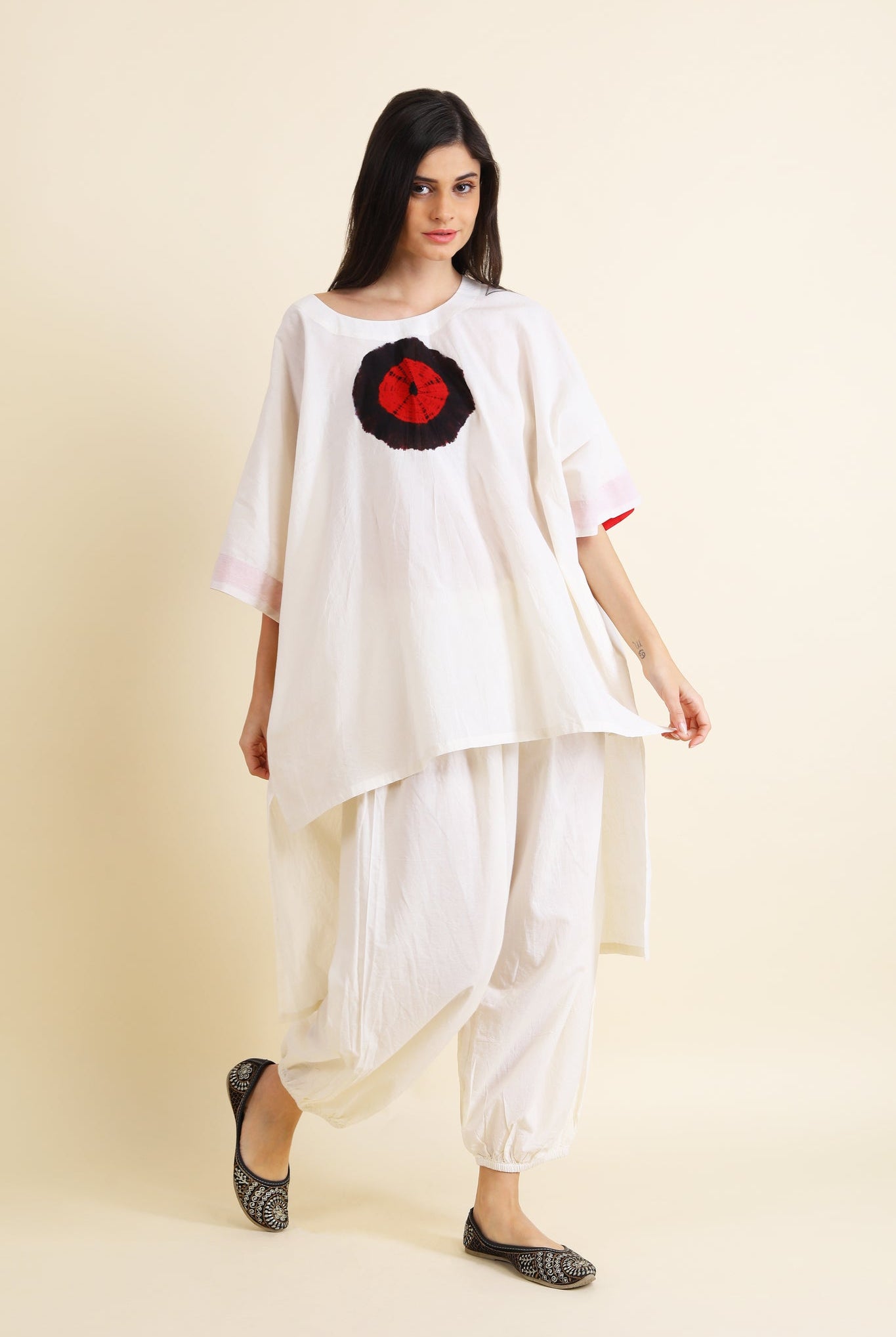 Bindu Set LS - Off White - CiceroniKurta Set, Everyday WearSheetal Joshi Verma