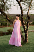 Birds of Paradise Dress - Baby Pink - CiceroniDressesRAAS Life