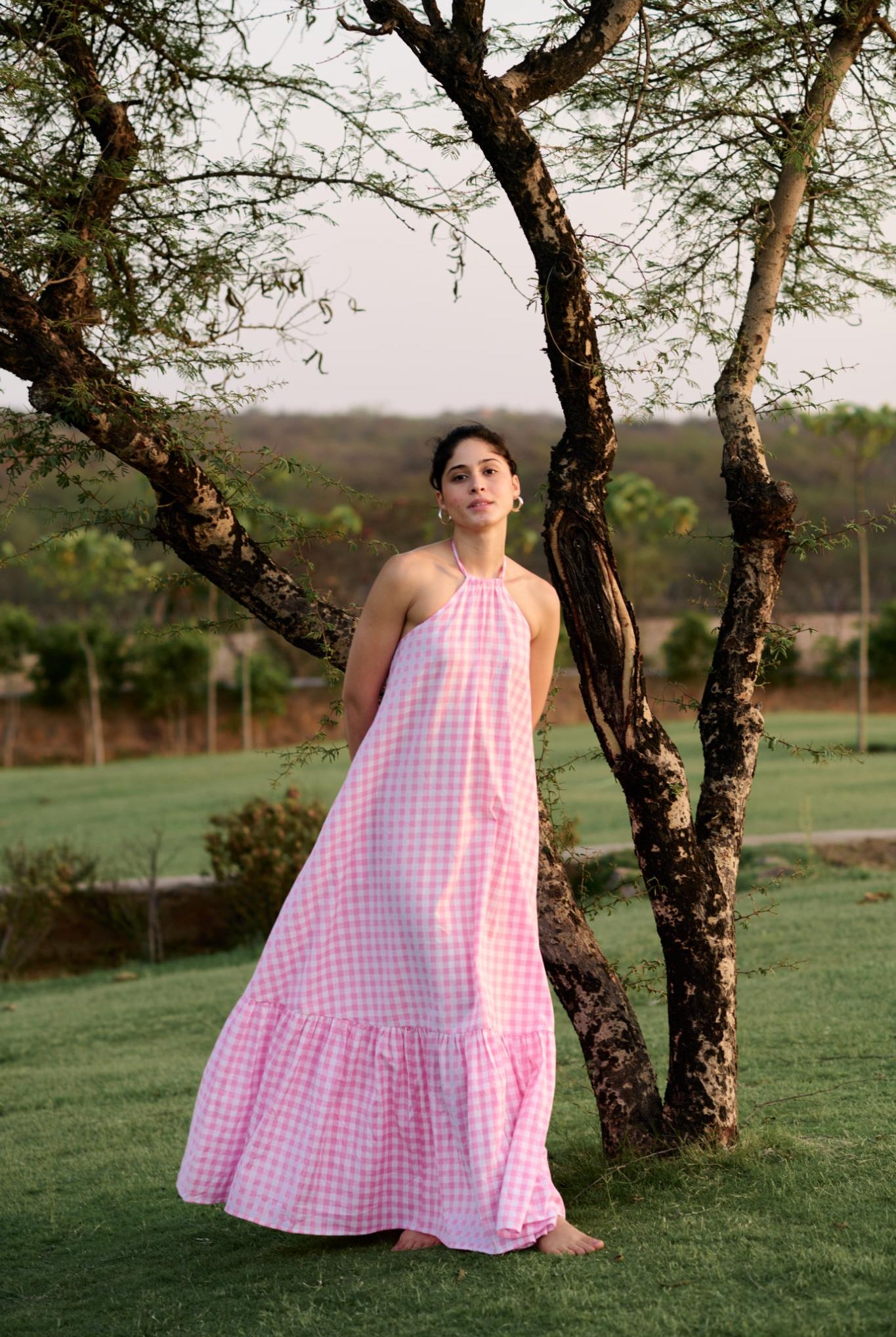 Birds of Paradise Dress - Baby Pink - CiceroniDressesRAAS Life