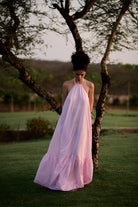 Birds of Paradise Dress - Pink Madras Stripes - CiceroniDressesRAAS Life