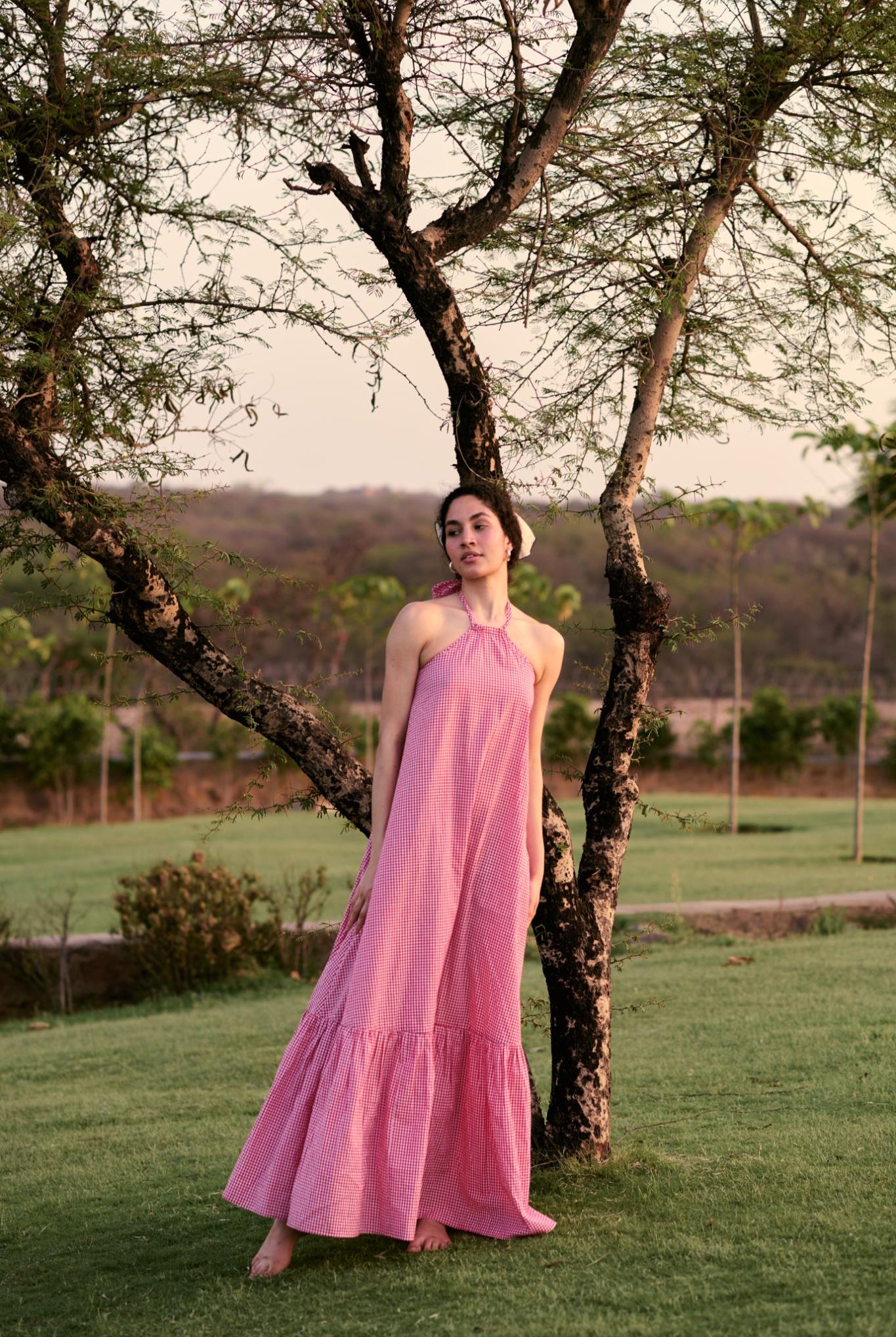 Birds of Paradise Dress - Pink - CiceroniDressesRAAS Life