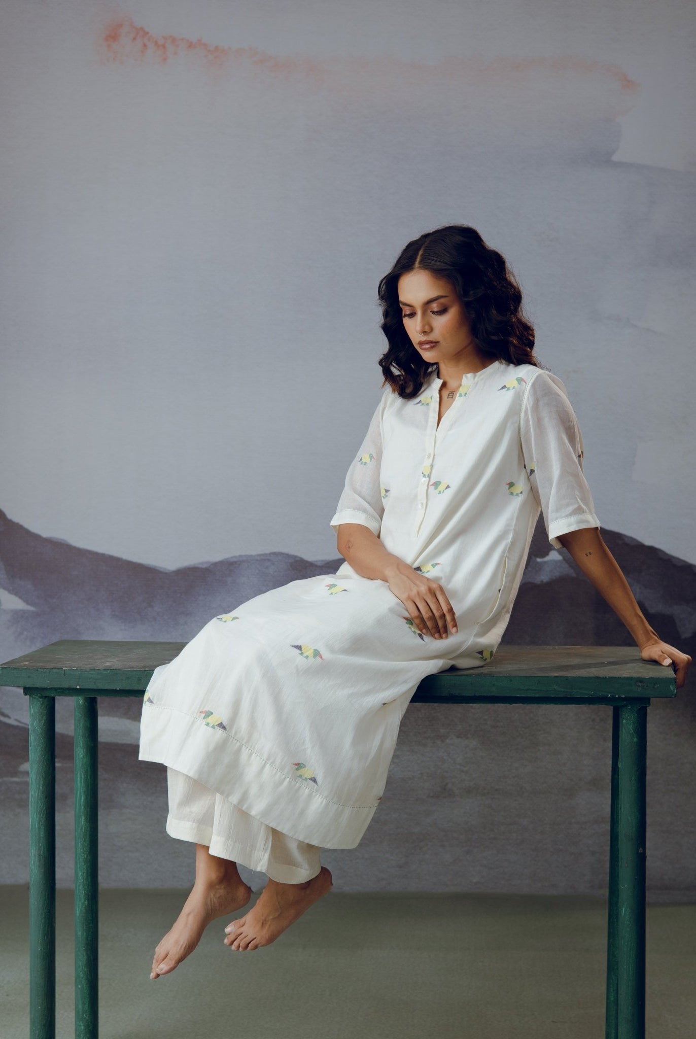 Birdy Kurta - CiceroniKurta Set, Everyday WearGulmohar Calcutta