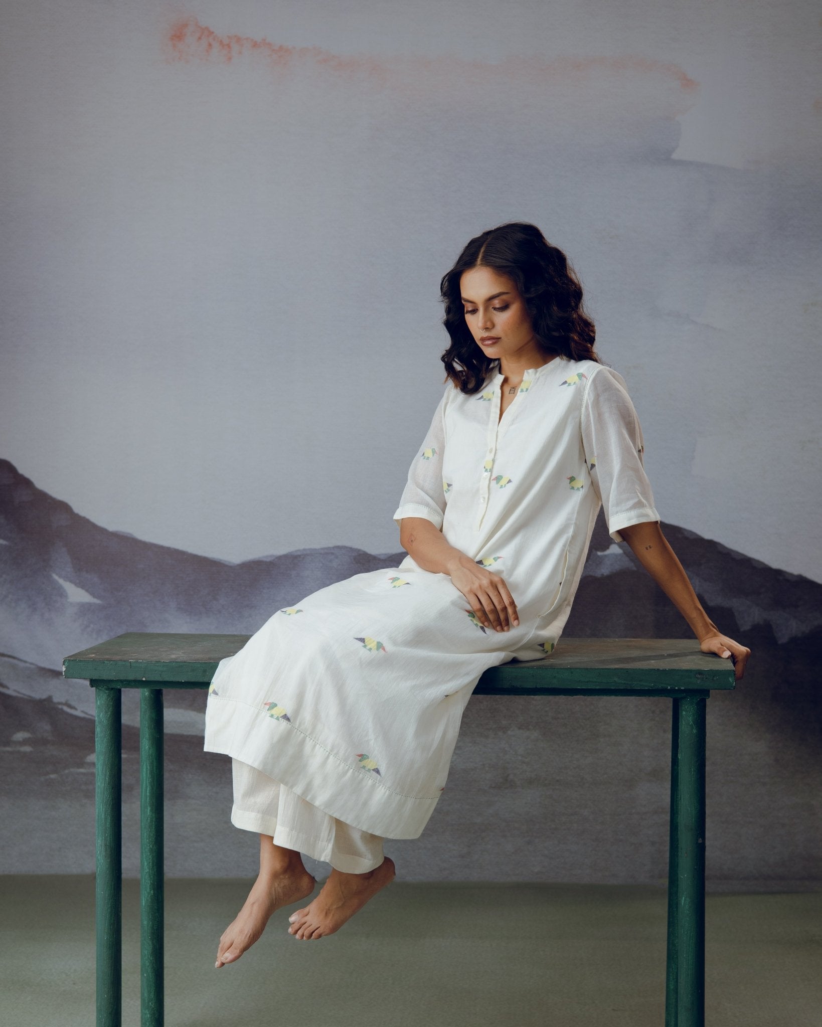 Birdy Kurta - CiceroniKurta Set, Everyday WearGulmohar Calcutta
