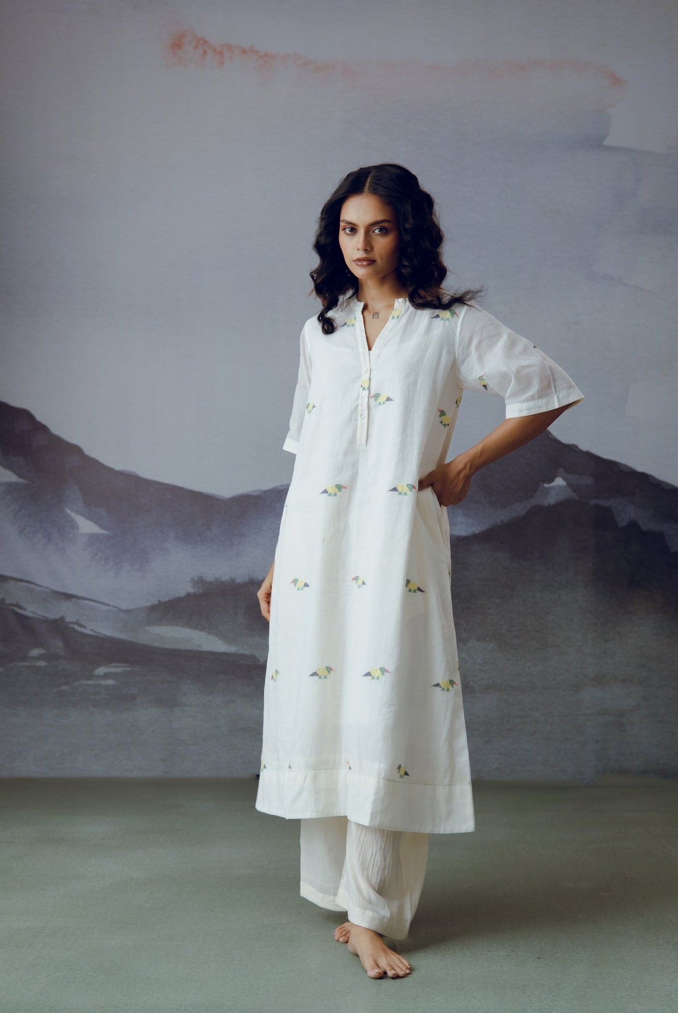 Birdy Kurta - CiceroniKurta Set, Everyday WearGulmohar Calcutta