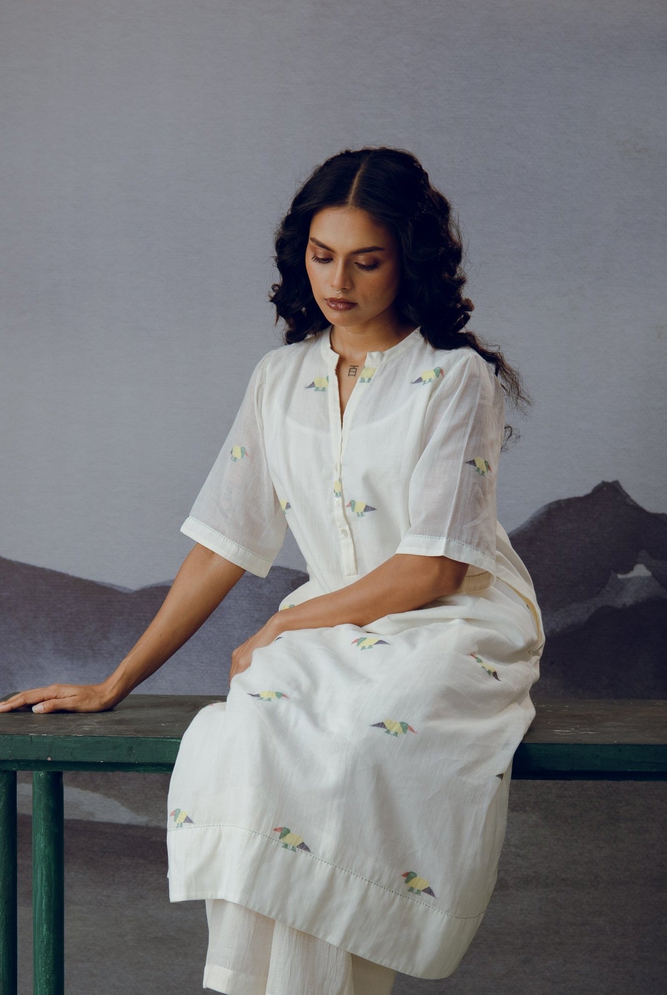 Birdy Kurta - CiceroniKurta Set, Everyday WearGulmohar Calcutta