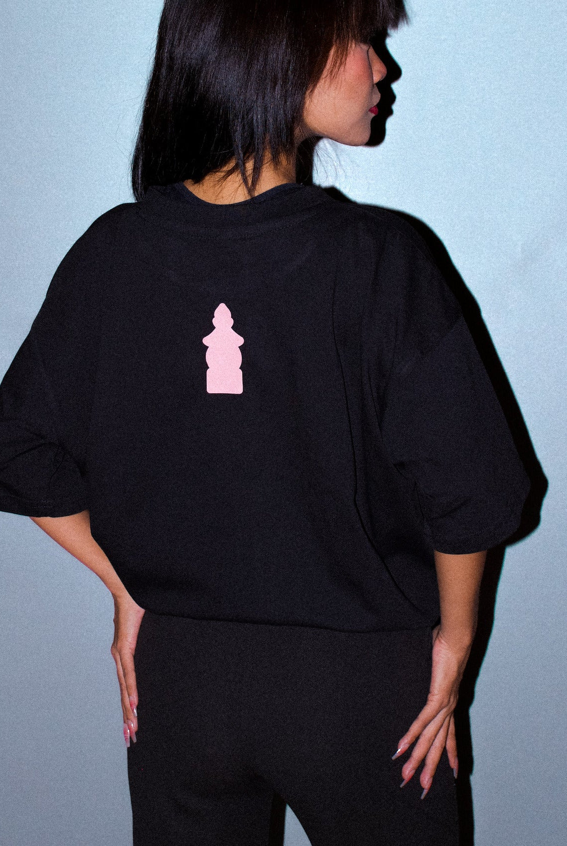 Black and Pink Ryū T-Shirt - CiceroniT-Shirttsaku