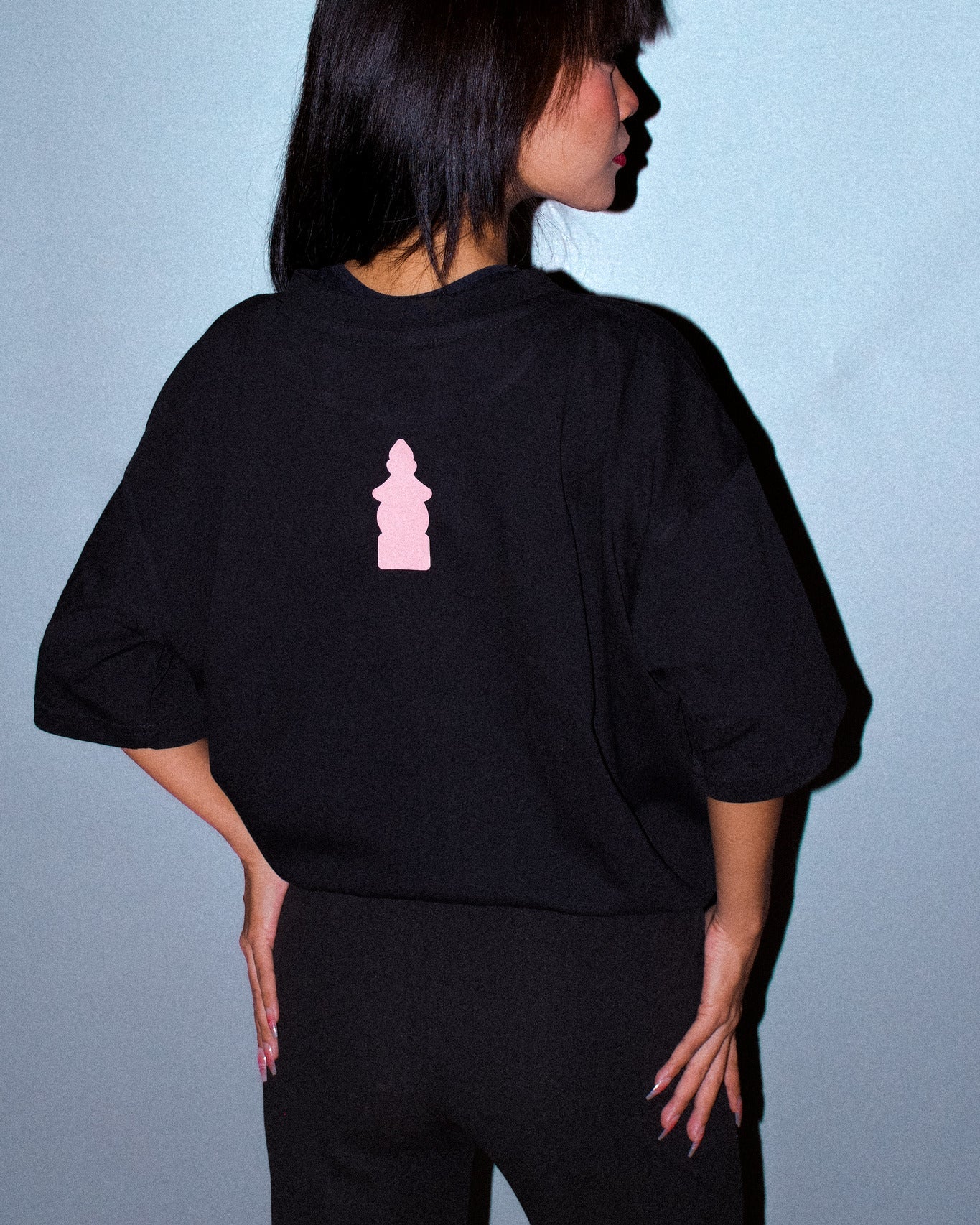 Black and Pink Ryū T-Shirt - CiceroniT-Shirttsaku
