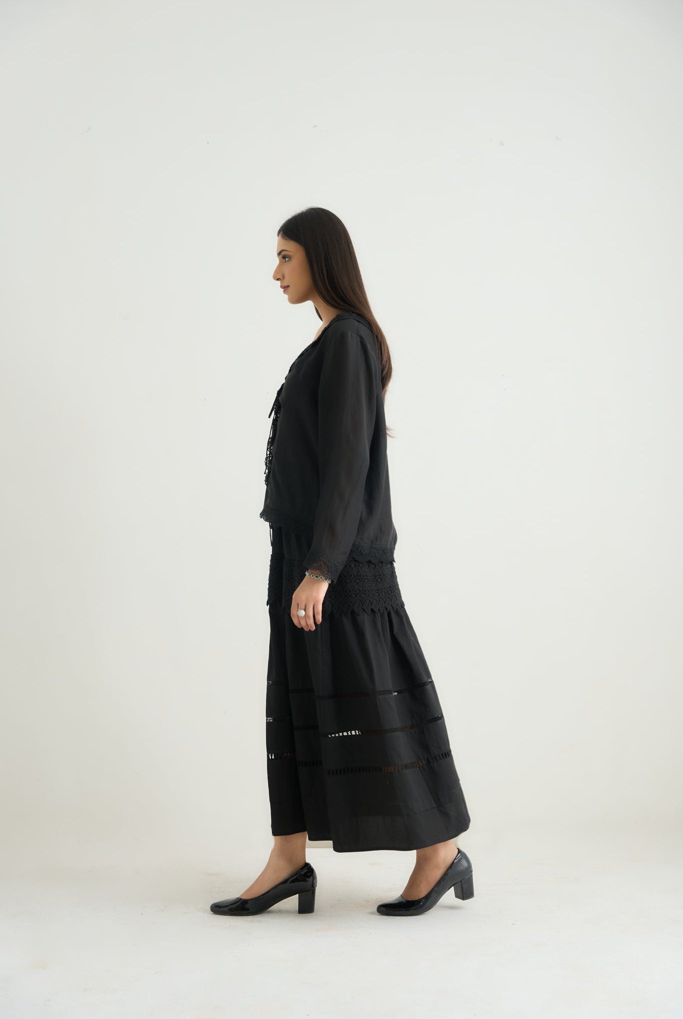 Black Beauty Skirt Set - CiceroniSkirt SetRAAS Life