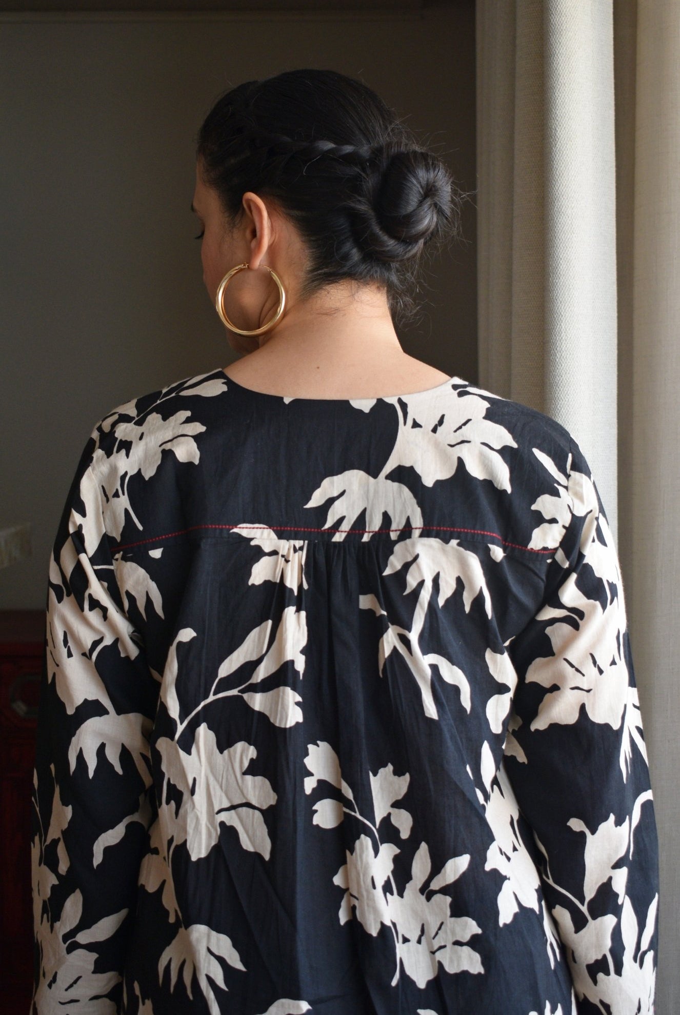 Black Floral Co - Ord Set - CiceroniKurta Set, Everyday WearHouse of Moxa