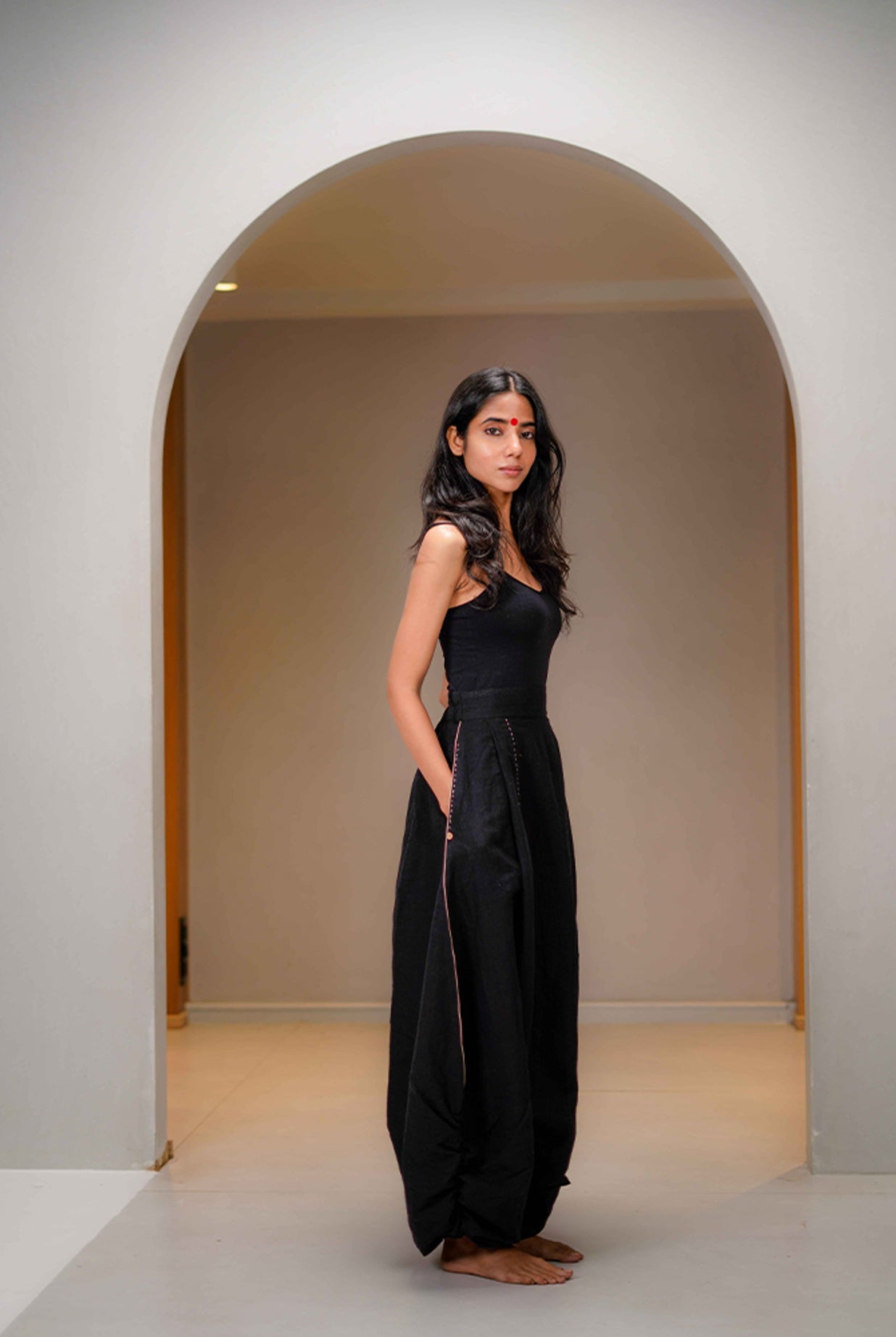 Black Harem Pants - CiceroniPantsPrathaa