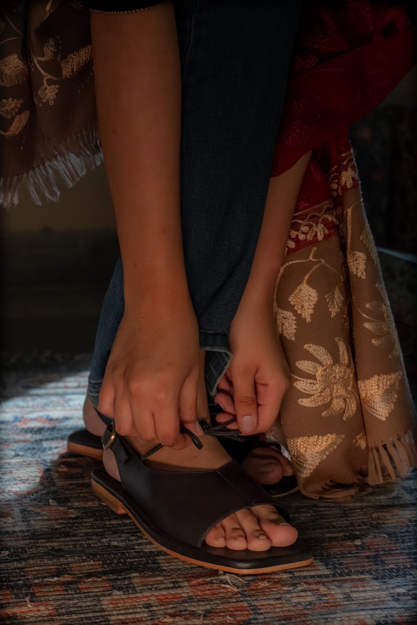 Black Mio Sandals - Women - CiceroniSandalsSlomotion