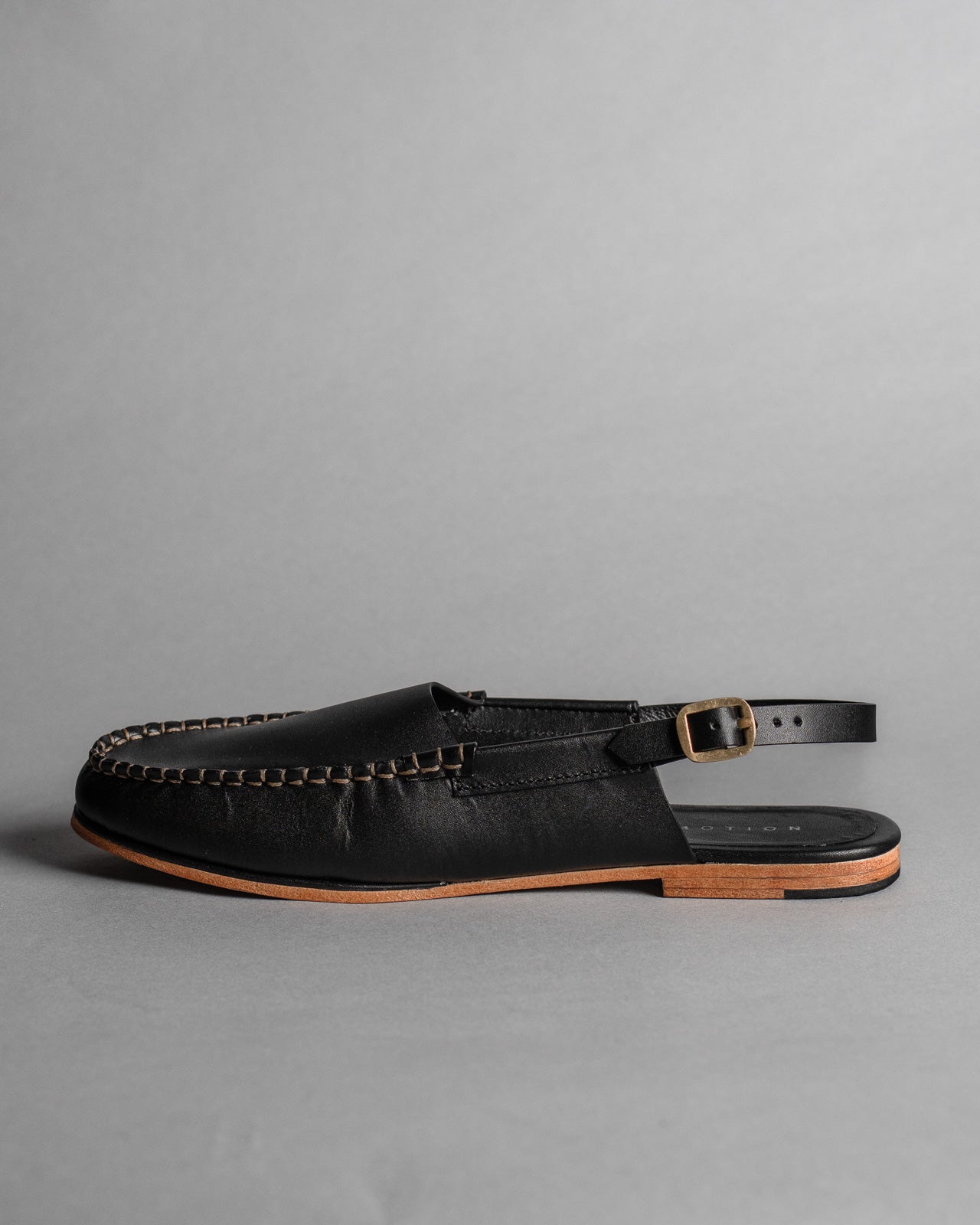 Black Mule Loafers - Women - CiceroniSandalsSlomotion
